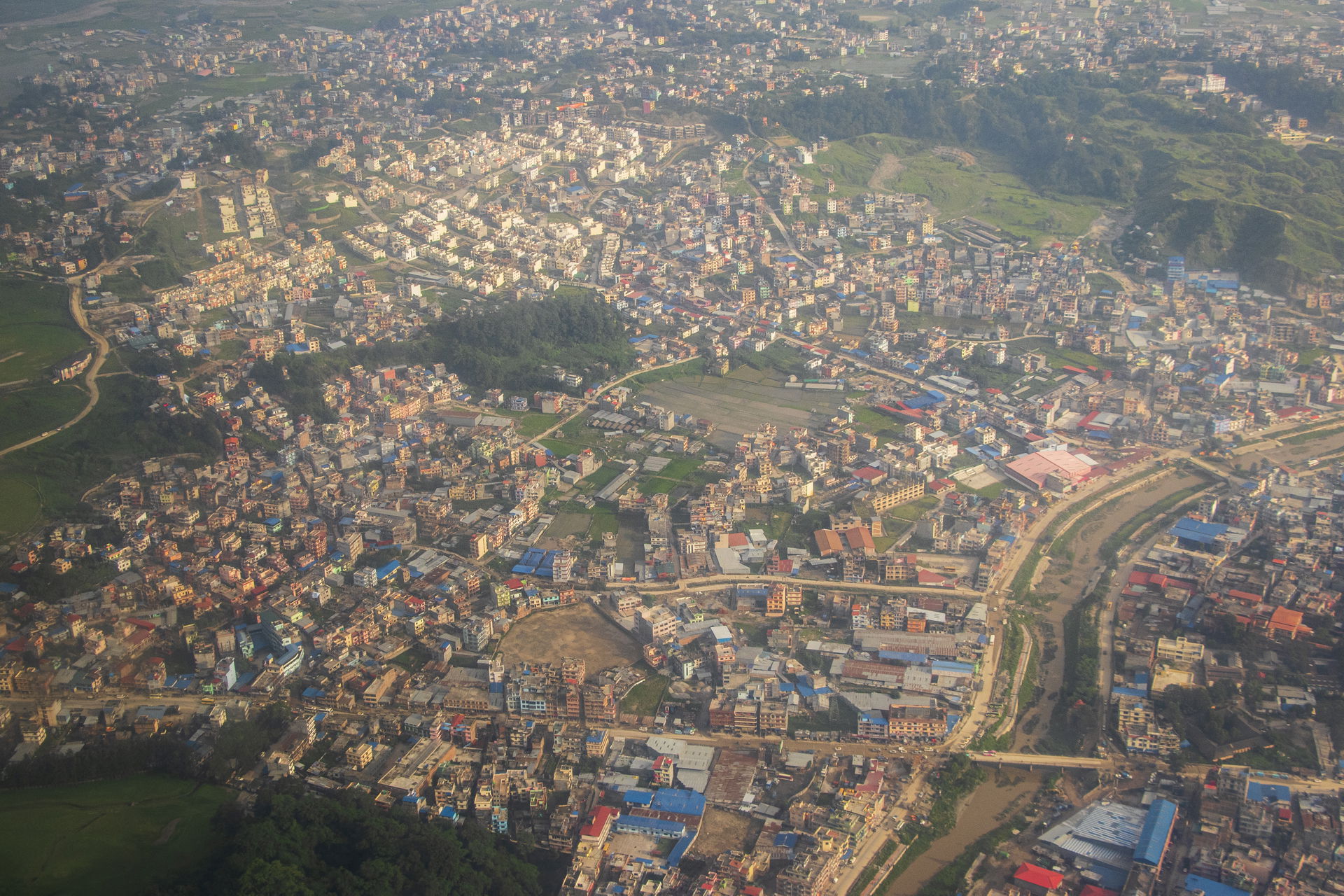 Aerial View of Biratnagar