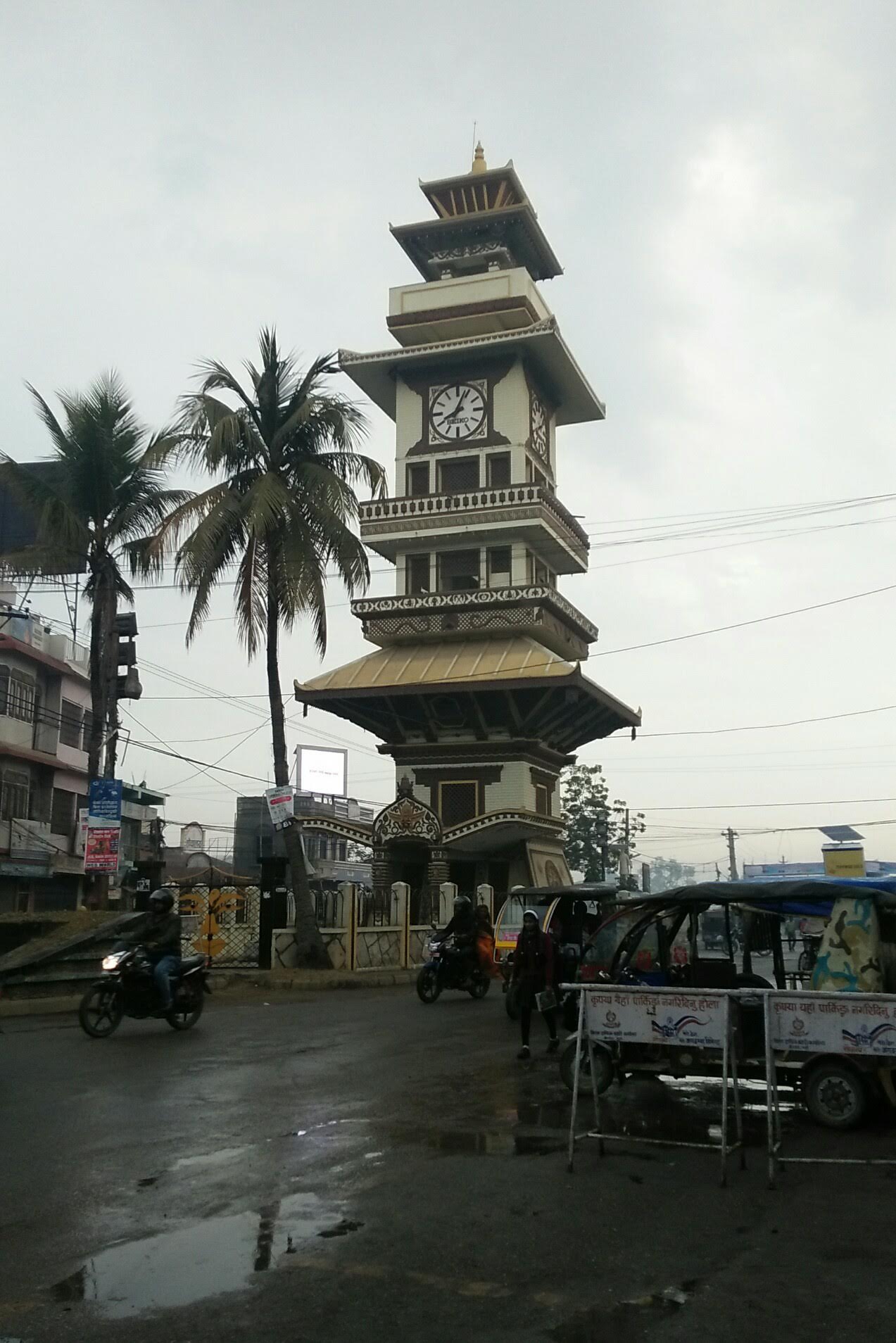 This is the Clock tower of Birgunj city,Parsa,Nepal.It is one o…