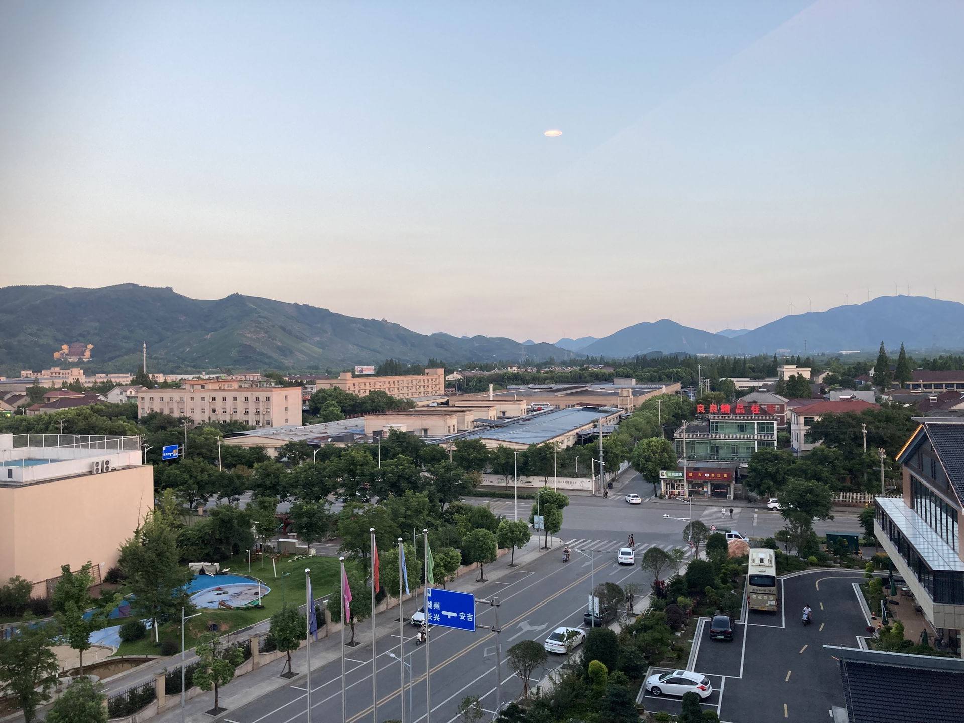 View of Heping Town, Zhejiang Province