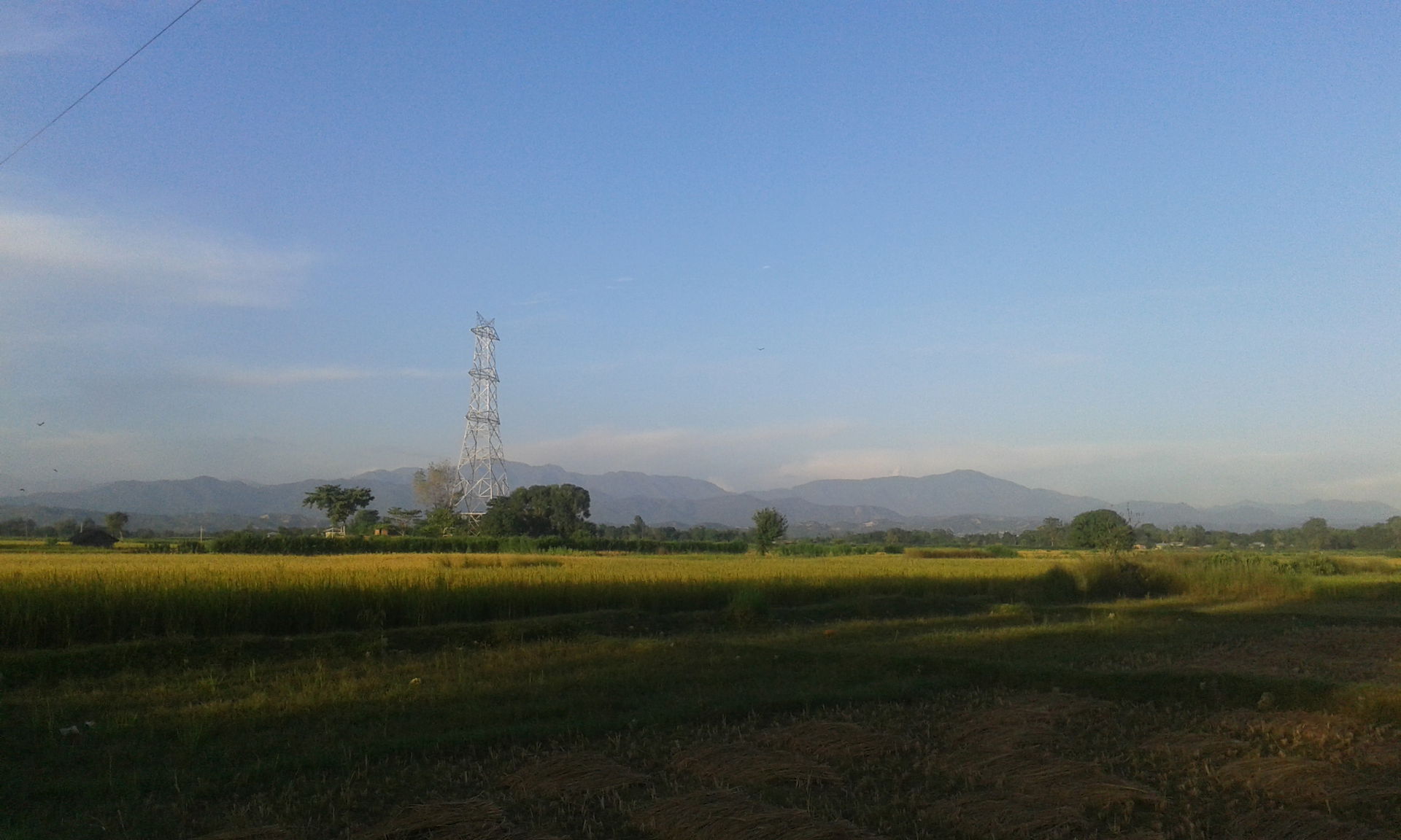 Outskirt view of Lahan Municipality, Nepal