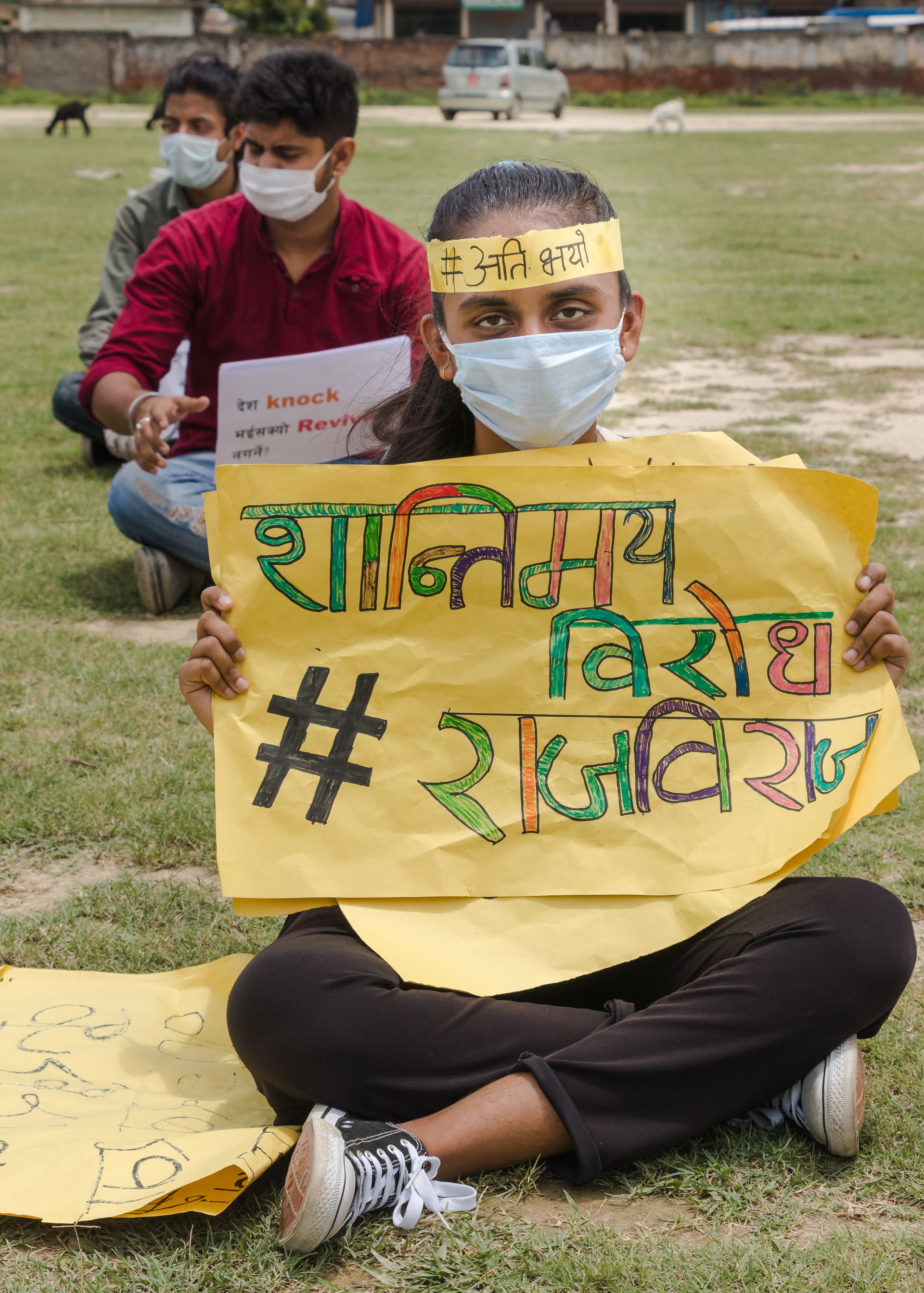 "Enough is Enough" is a Social Media campaign in Nepal against …