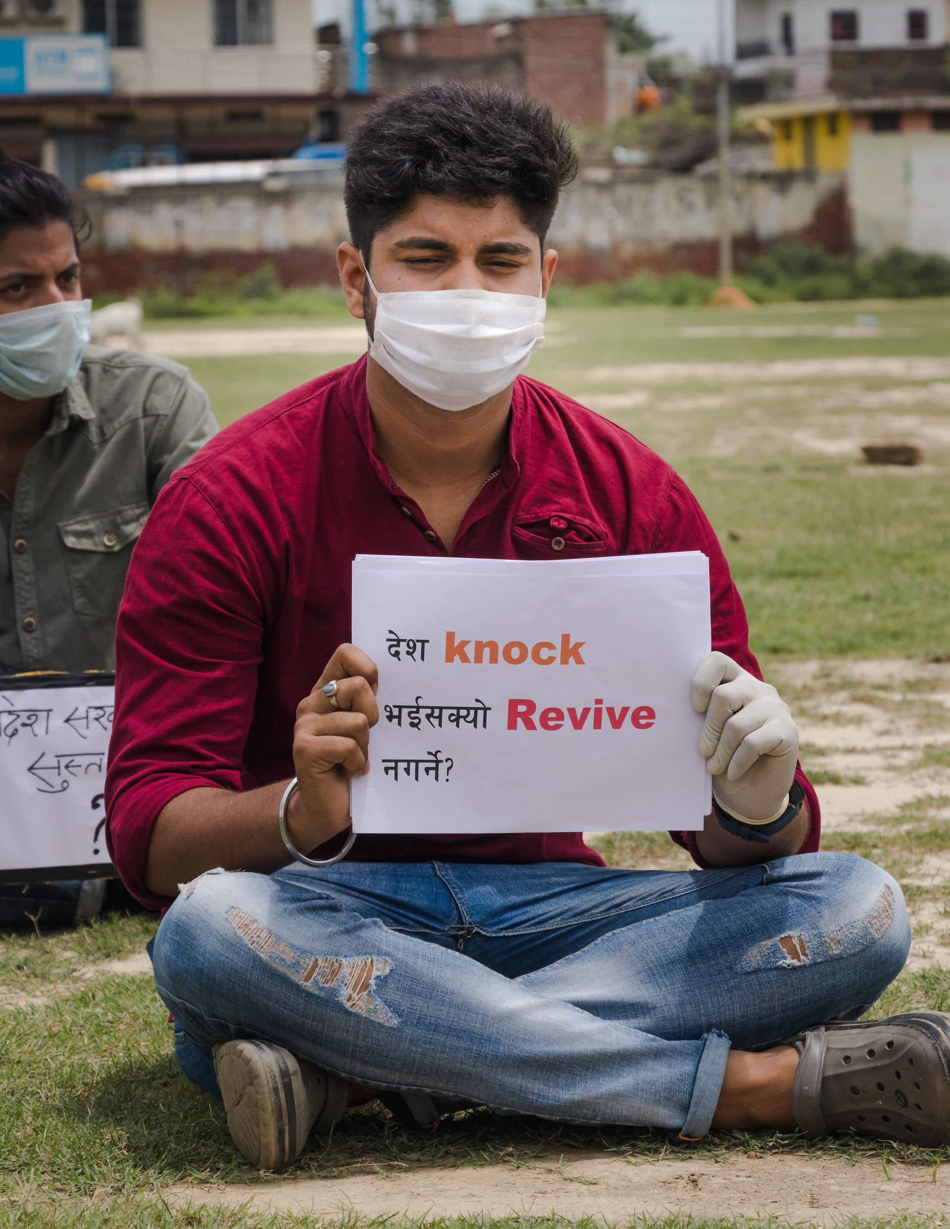 "Enough is Enough" is a Social Media campaign in Nepal against …