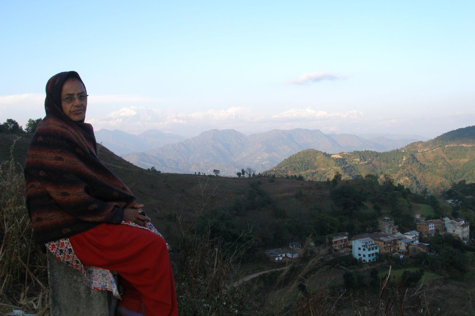 Nepalese woman. Tansen, Palpa, Nepal.