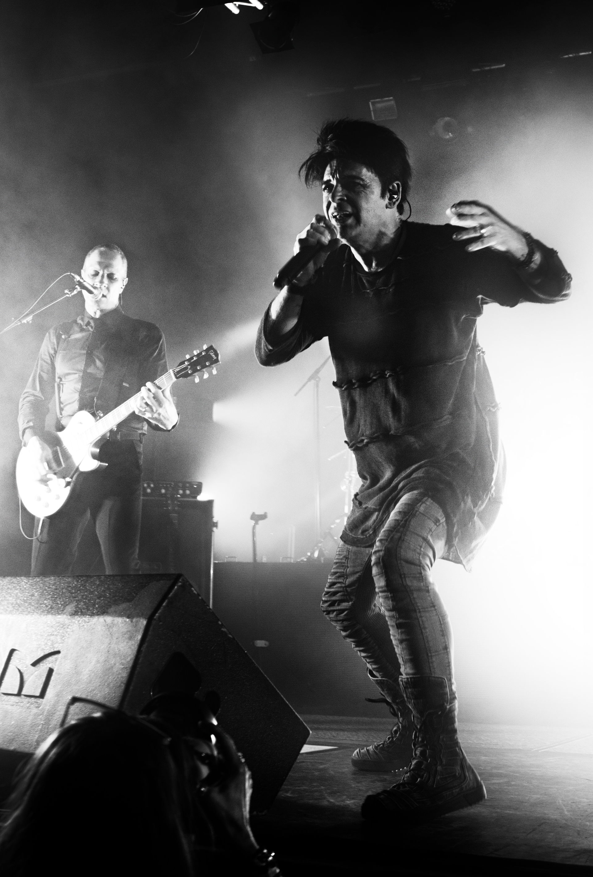 Gary Numan performing in 2019, UK (R)evolution Tour.