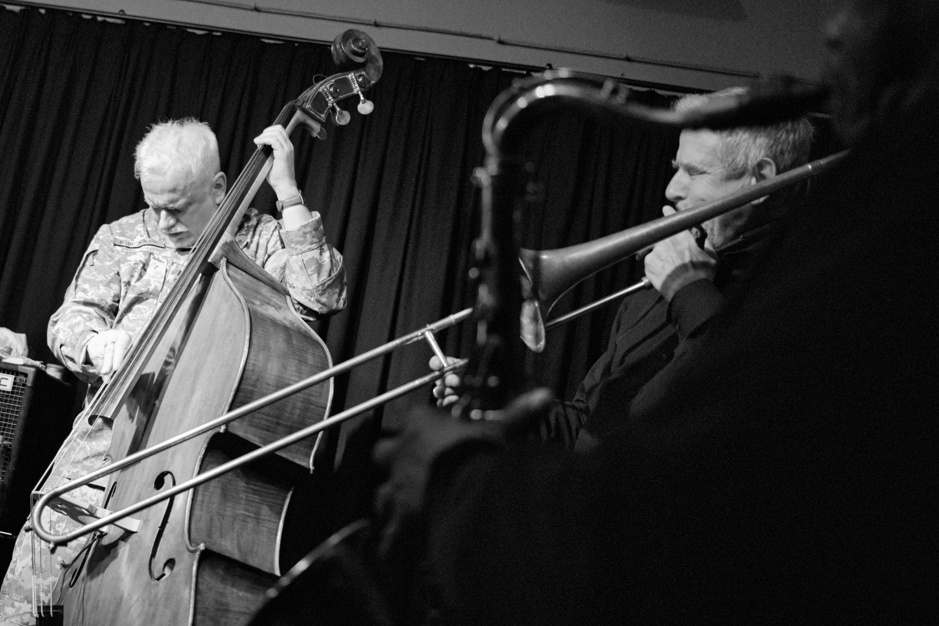 Klaus Kugel, Joe McPhee, Steve Swell & Mark Tokar performin…