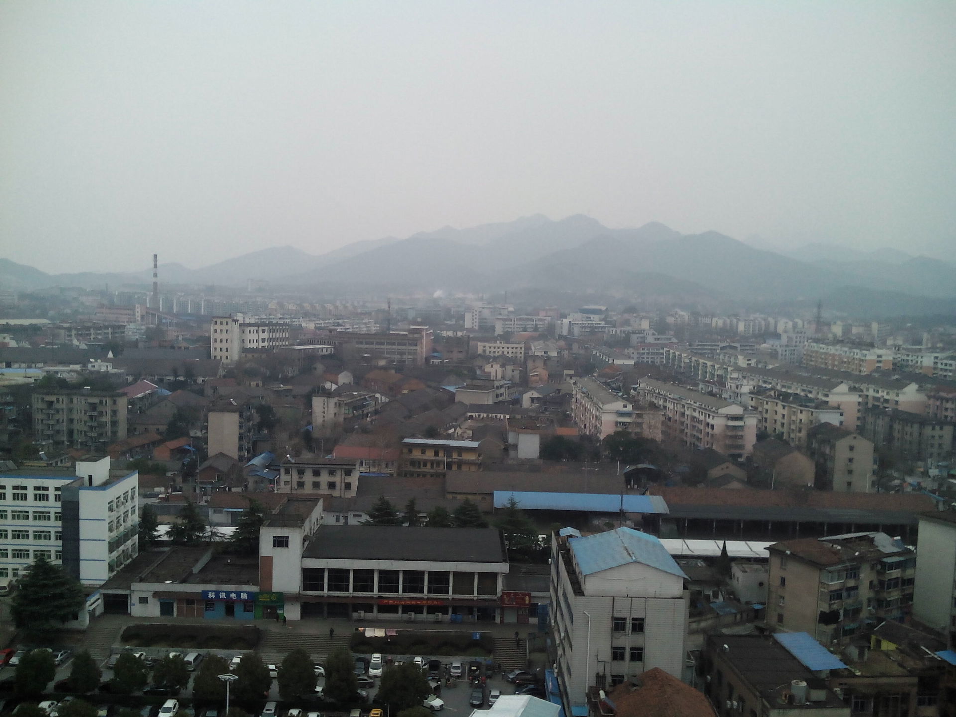 201501 Lanxi Station and Lanxi City
