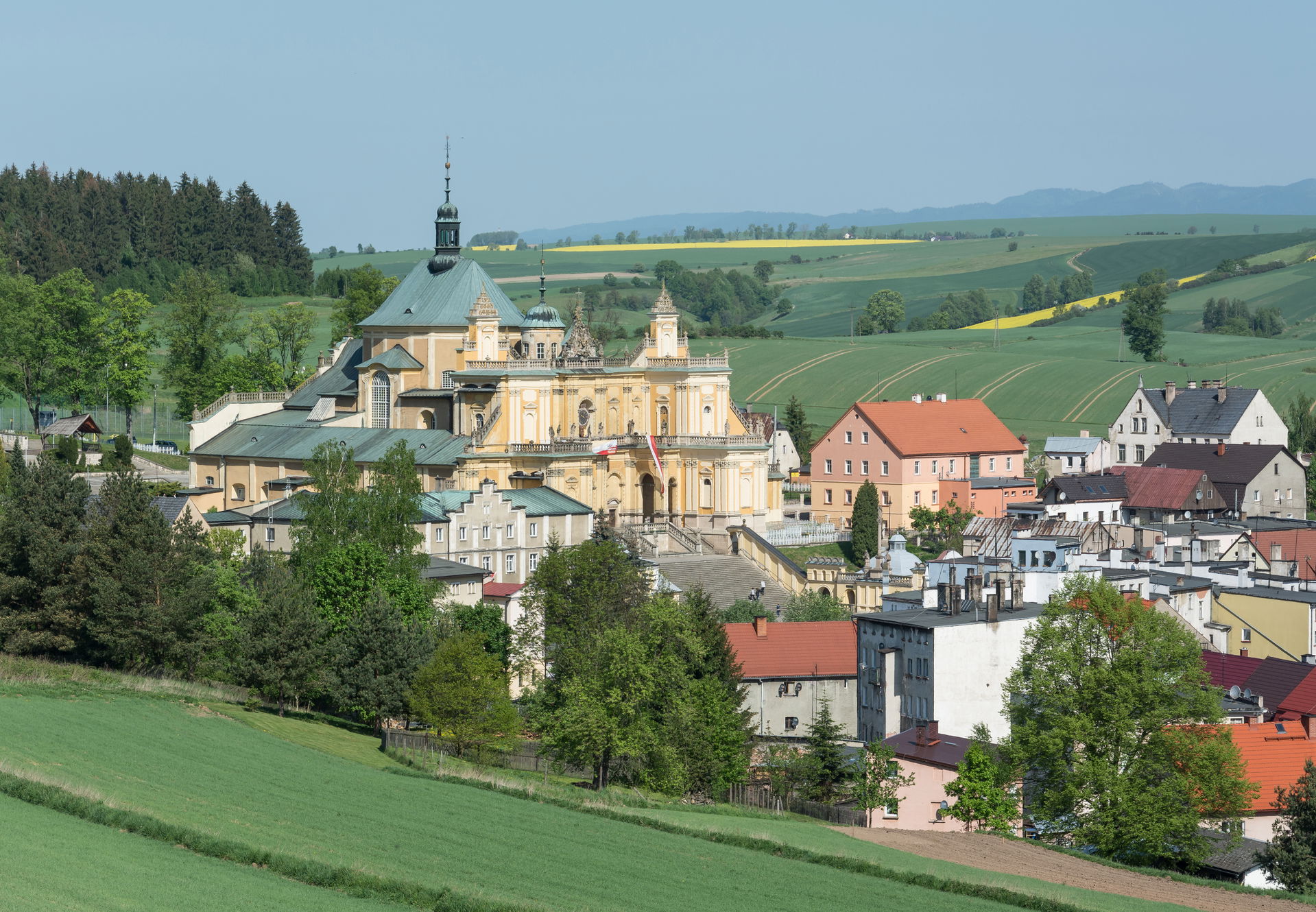 Wambierzyce and basilica of the Visitation