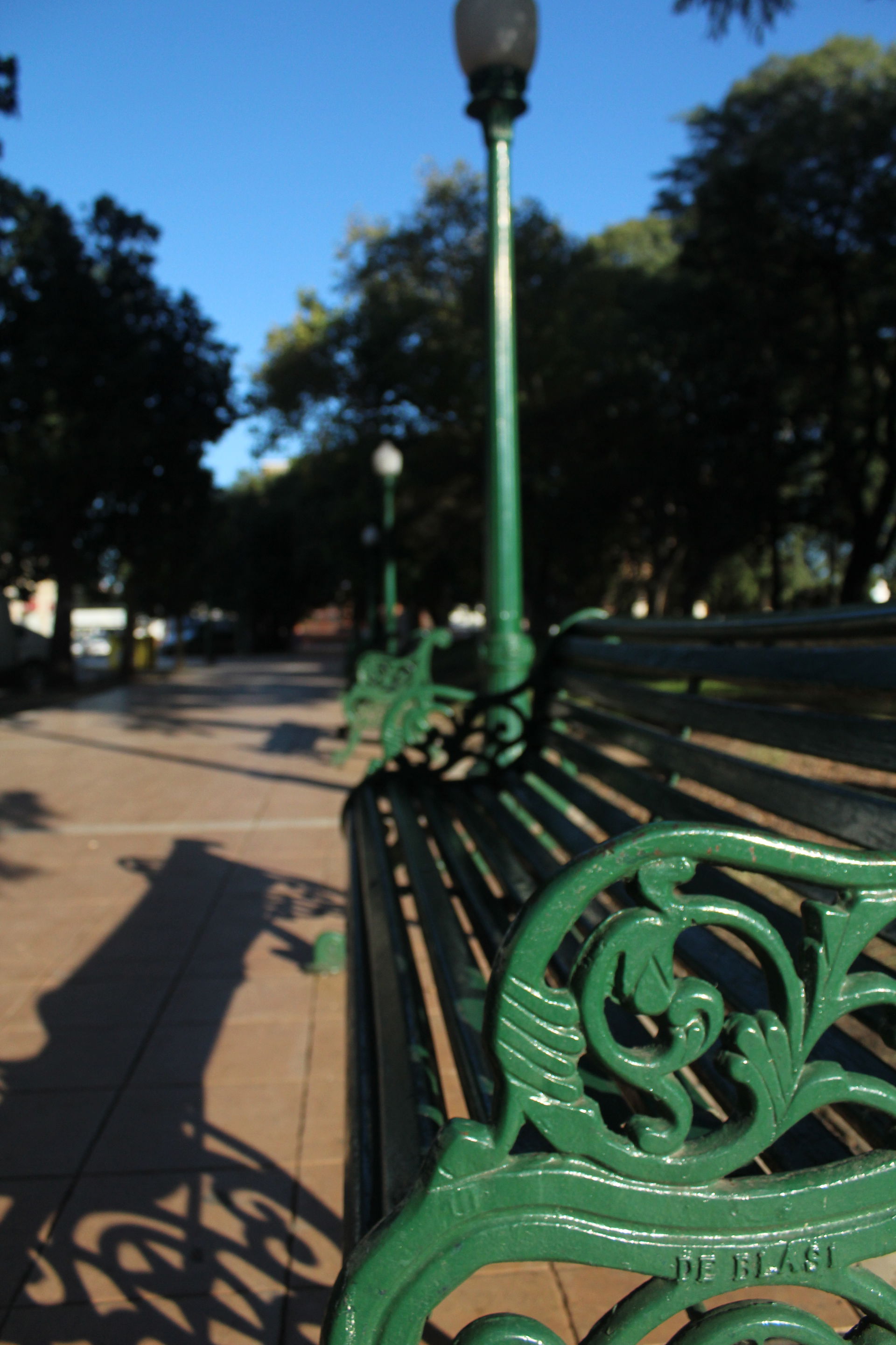 Plaza central Concepción del Uruguay, Entre Ríos, Argentina