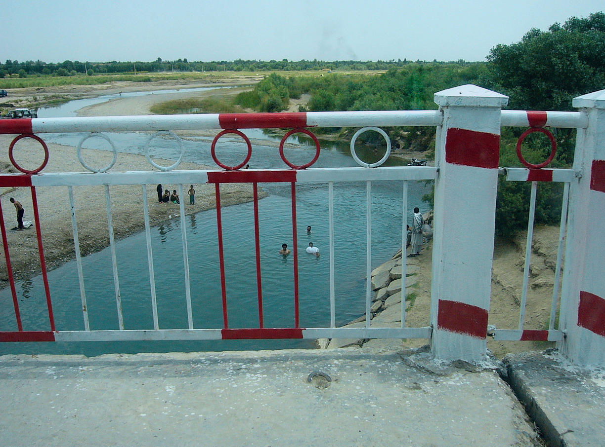 Hari River in Herat, Afghanistan