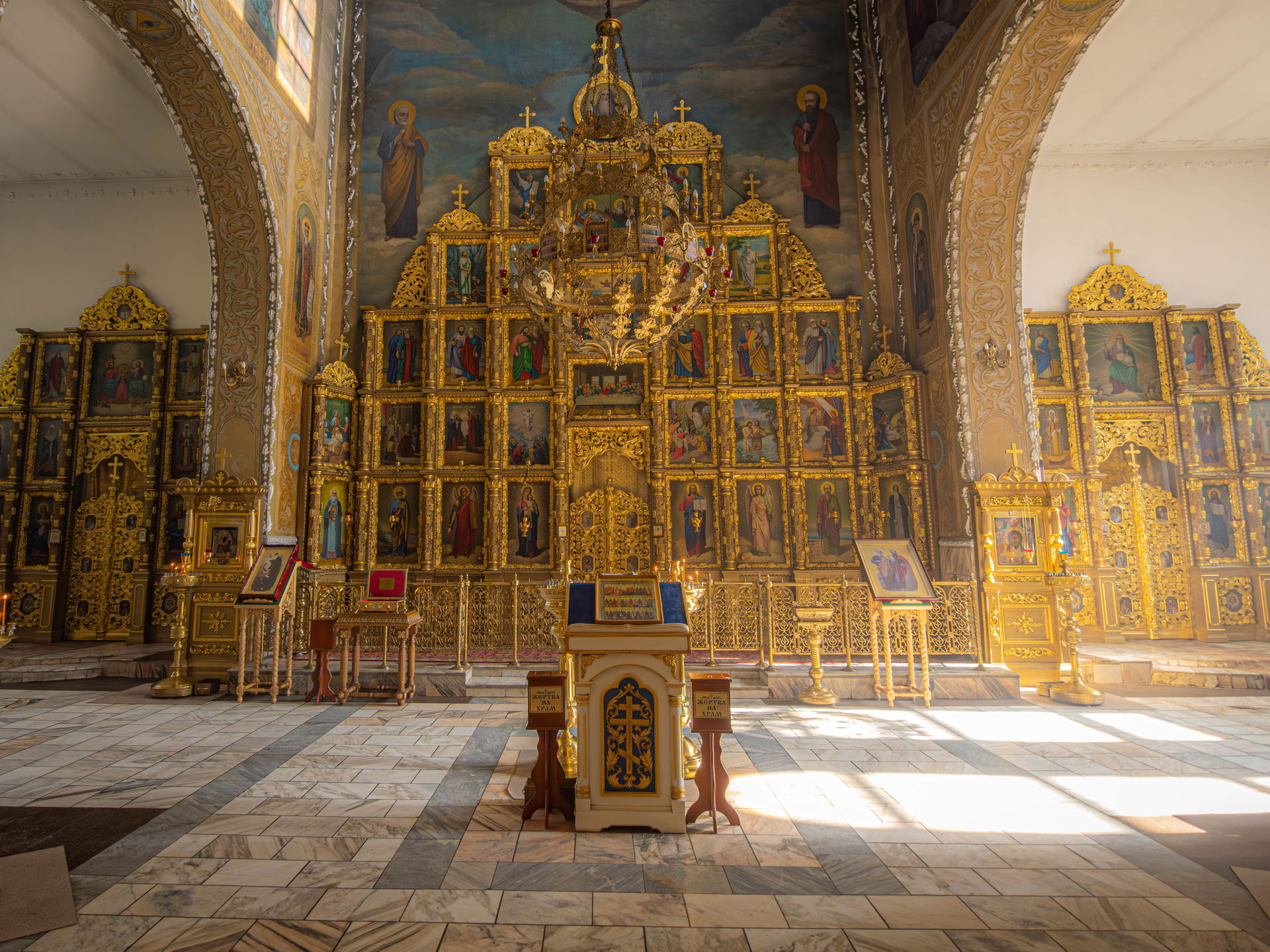 Interior of Peter and Paul Cathedral, Klintsy