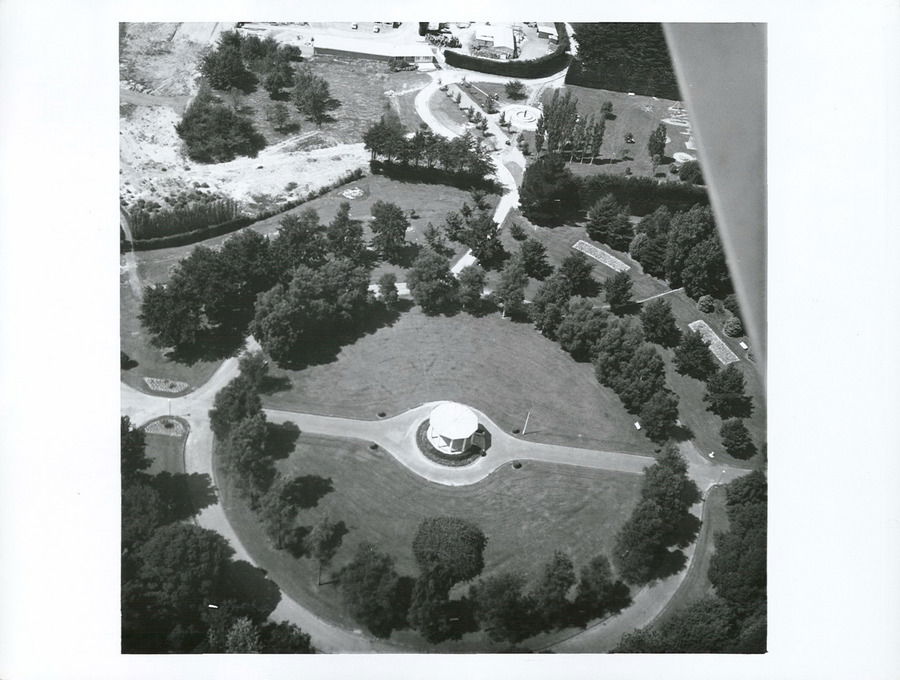 Aerial view of the Band Rotunda, Invercargill.
Southland, Inve…