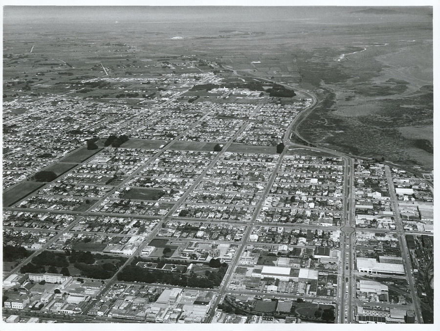 Aerial view of Invercargill.
Southland, Invercargill publicity …