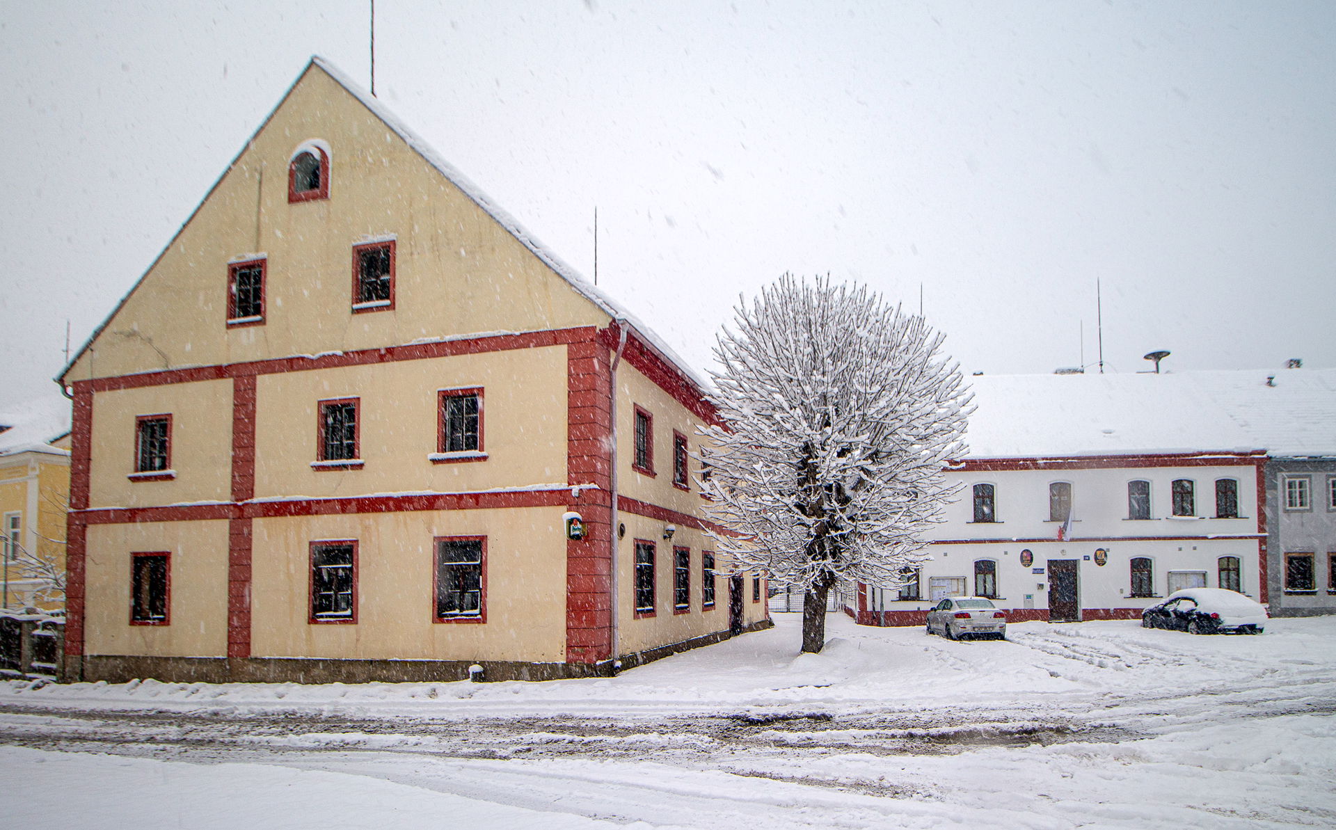 Levín střed obce