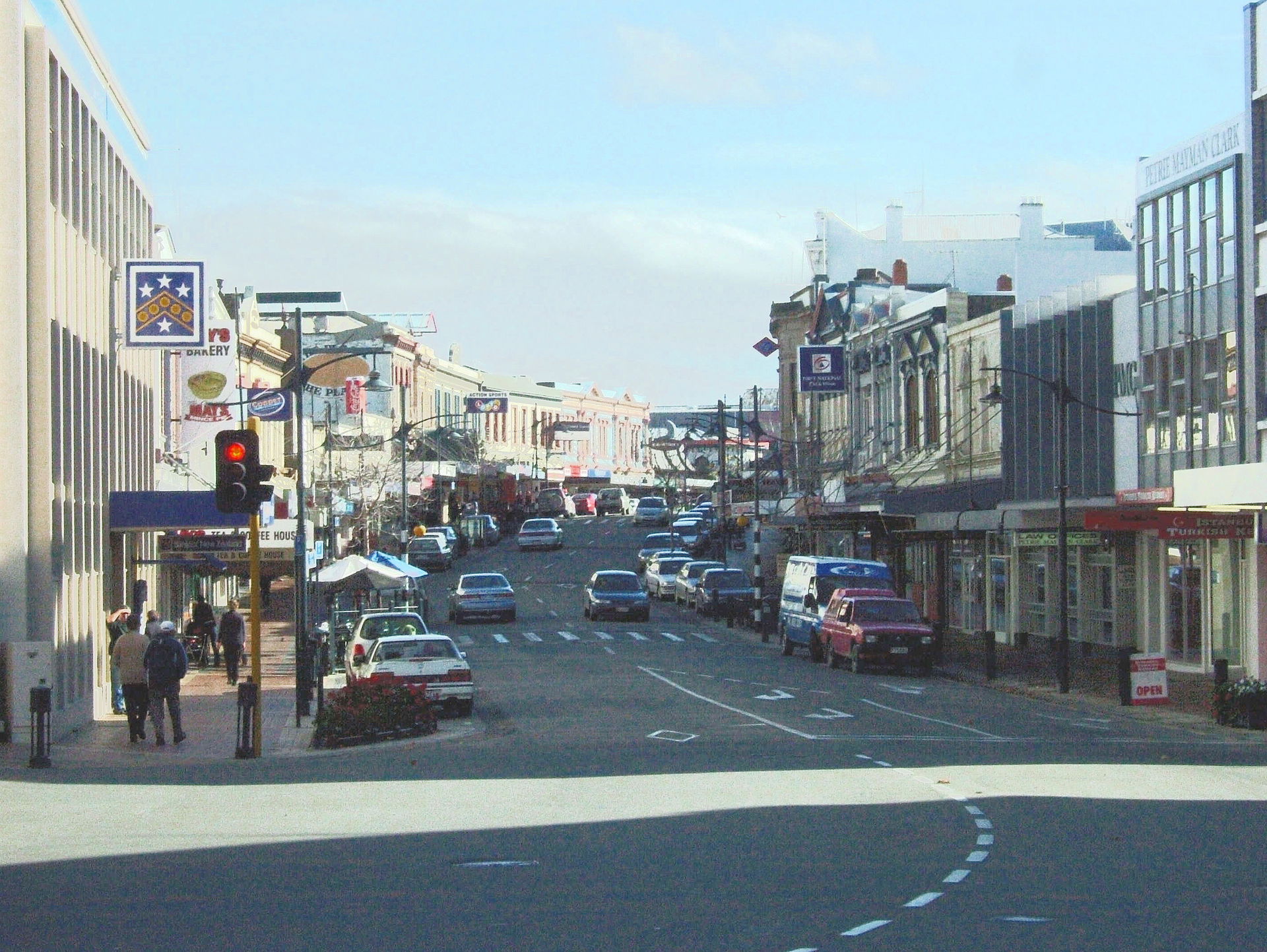 Stafford St in Timaru, Neuseeland