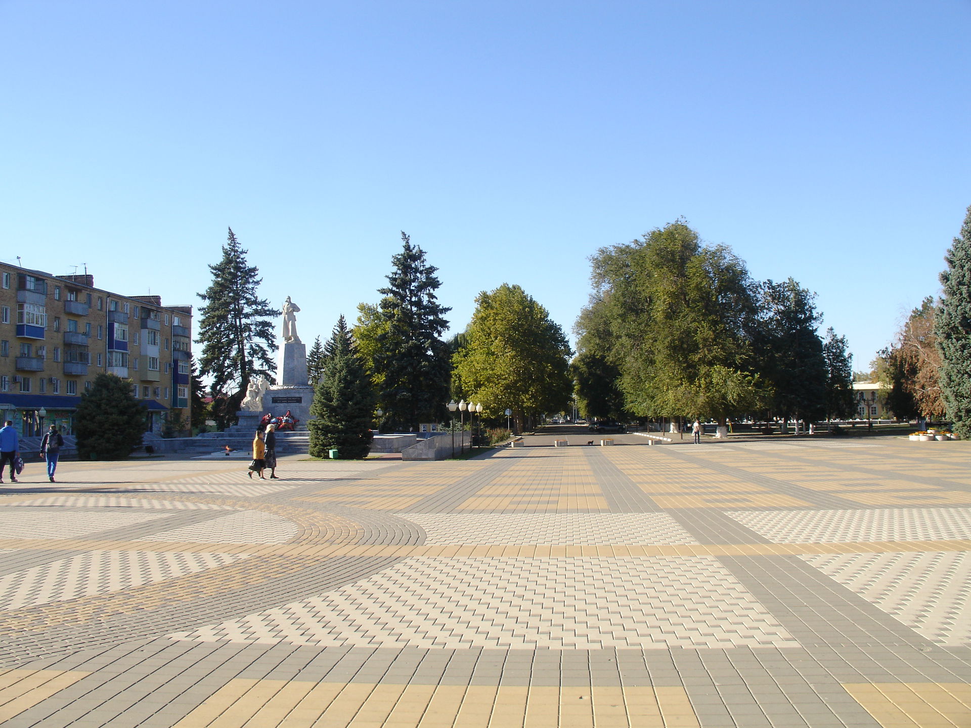 Аллея Славы, памятник героям Гражданской войны. Г. Тихорецк, Кр…