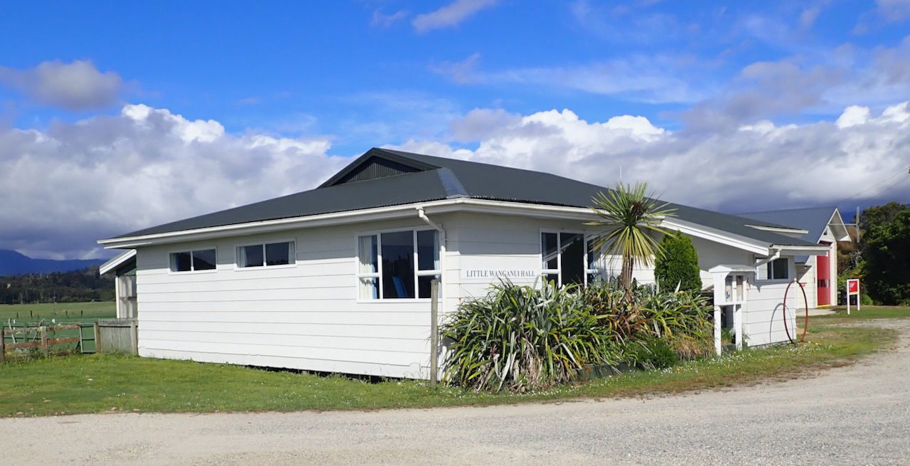 Community Hall at Little Wanganui, Buller District, West Coast,…