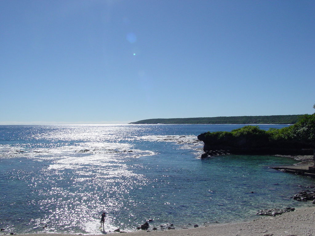 Avatele, Niue. This is where Niue Dive launches its boats for d…