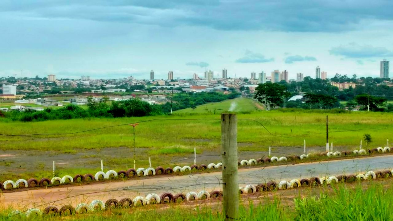 vista da cidade de Fernandópolis-SP