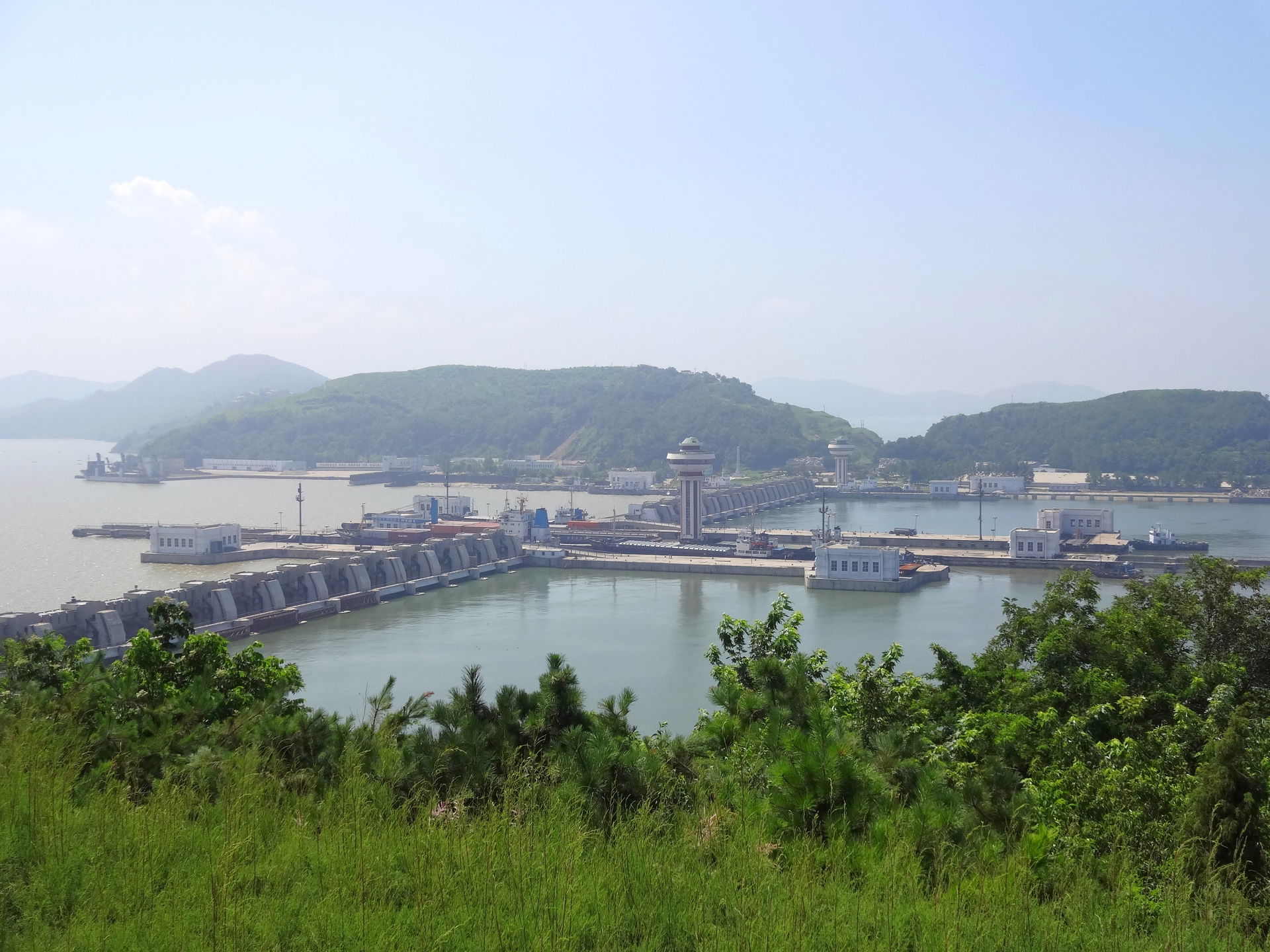 The locks of Nampo dam