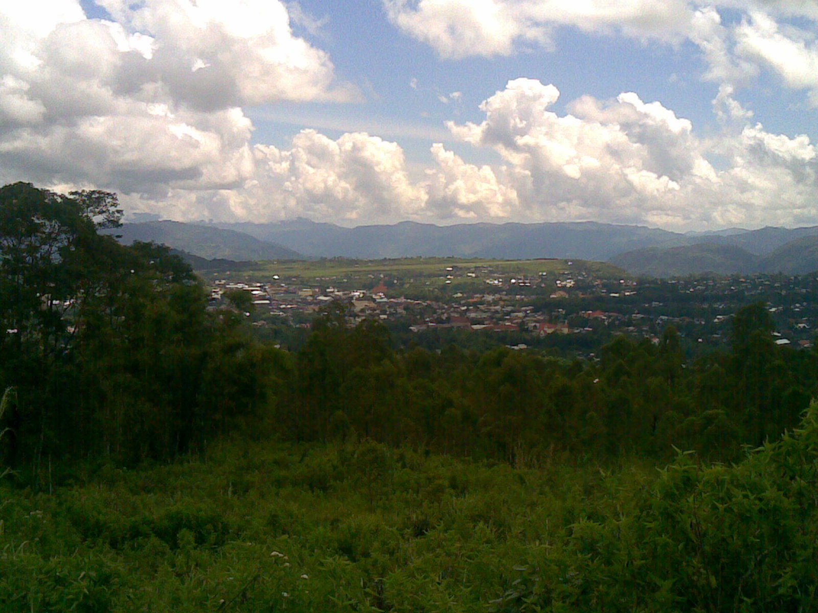 Ruteng from the mountain