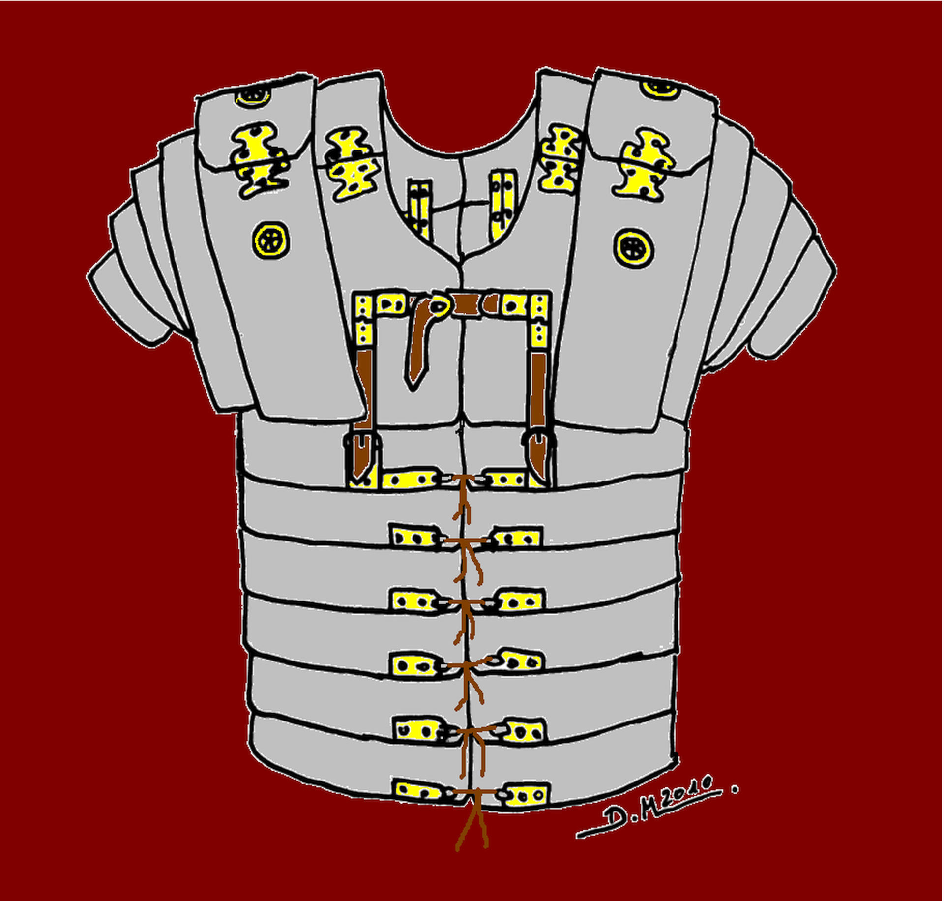 Römische Lorica Segmentata Typ Corbridge A.