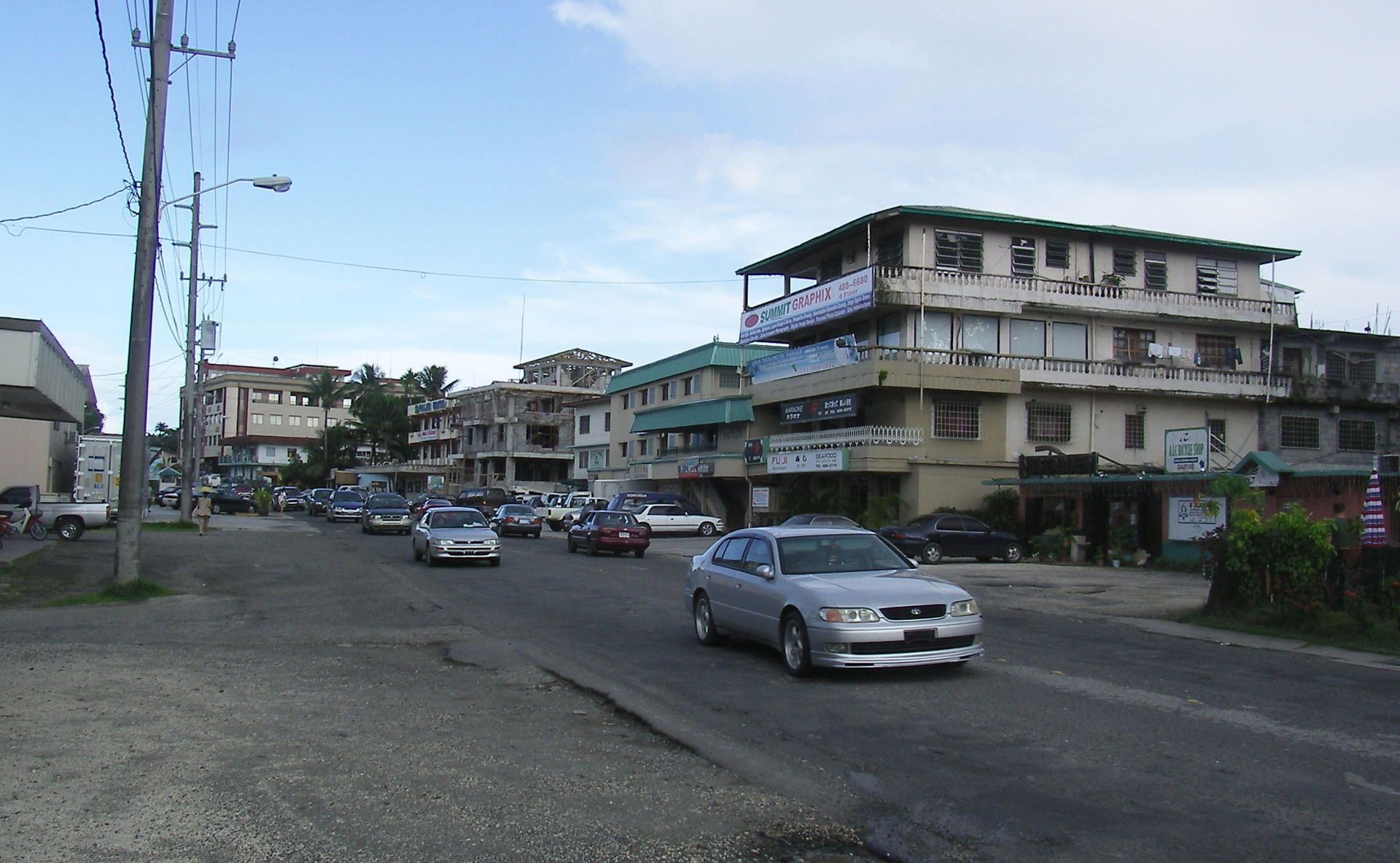 Koror Downtown, ehemalige Hauptstadt Palaus