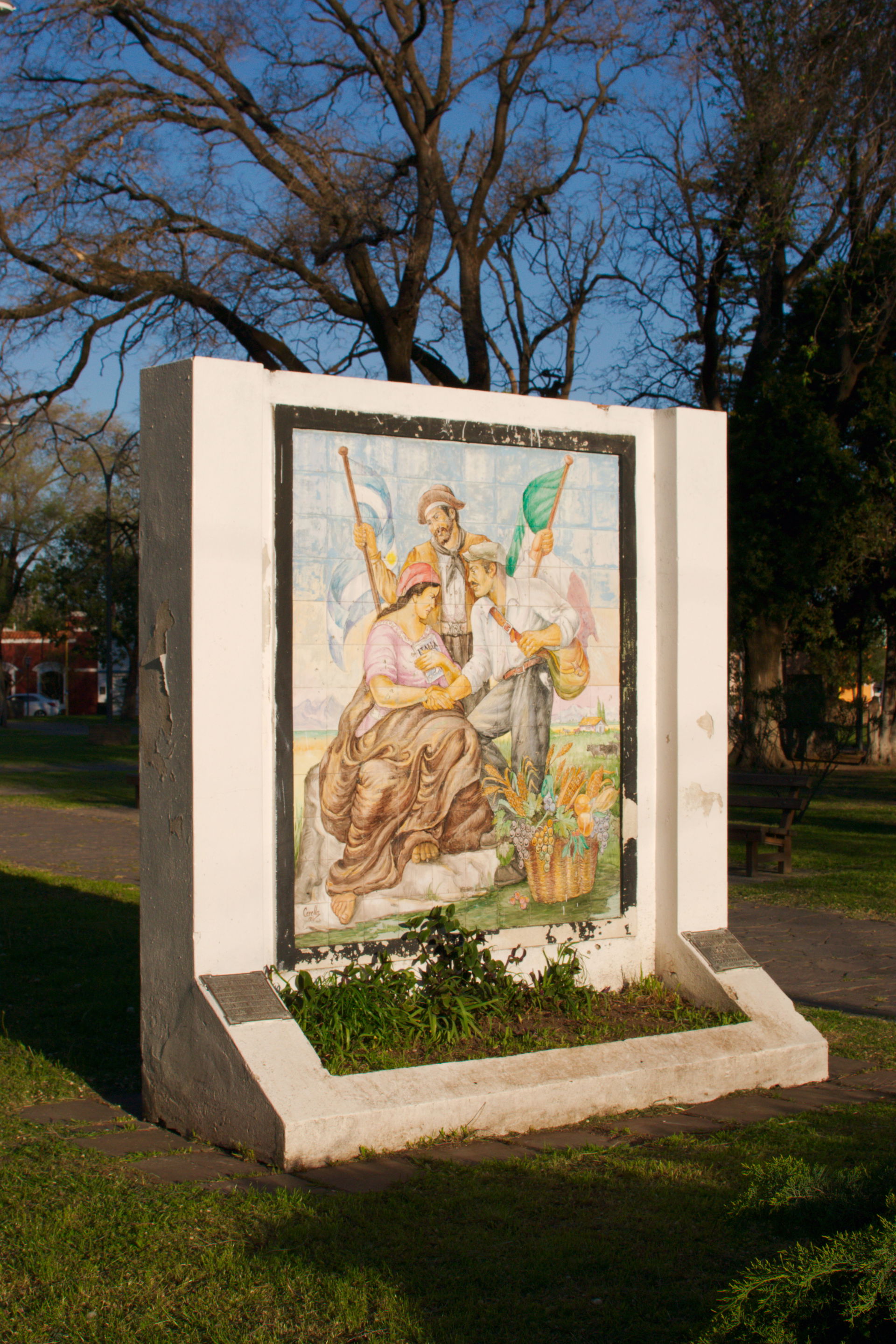 Allegory of Italy, Square of Italy on Tres Arroyos (Province of…