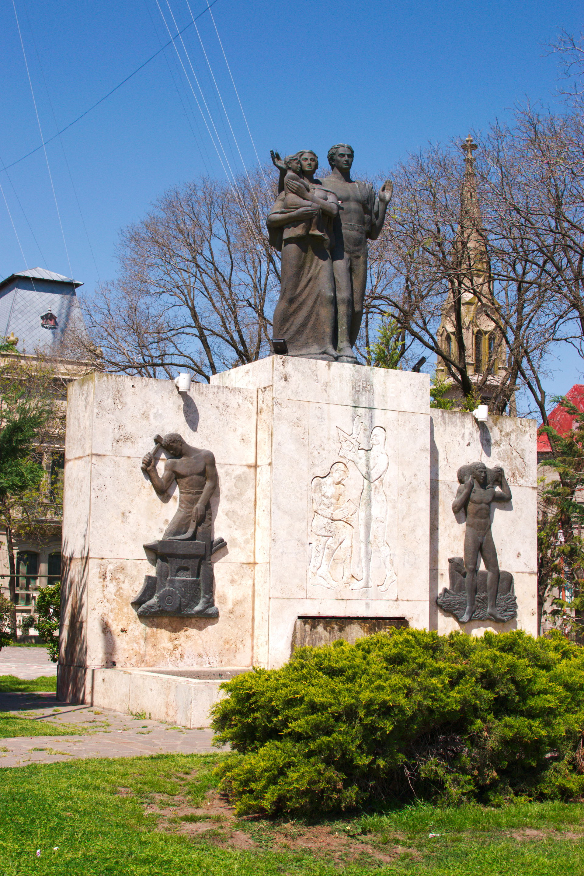 Monument to the Inmigrant on Tres Arroyos (Province of Buenos A…