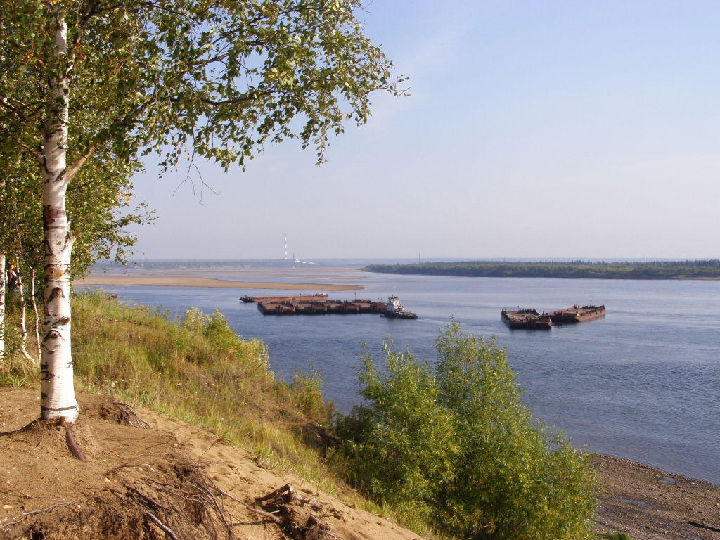 Река Печора (в г. Печора)
