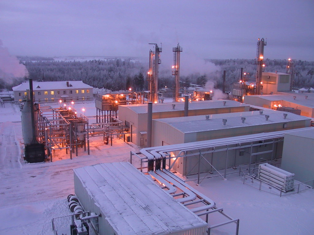 Strezhevoy Oil Refinery plant