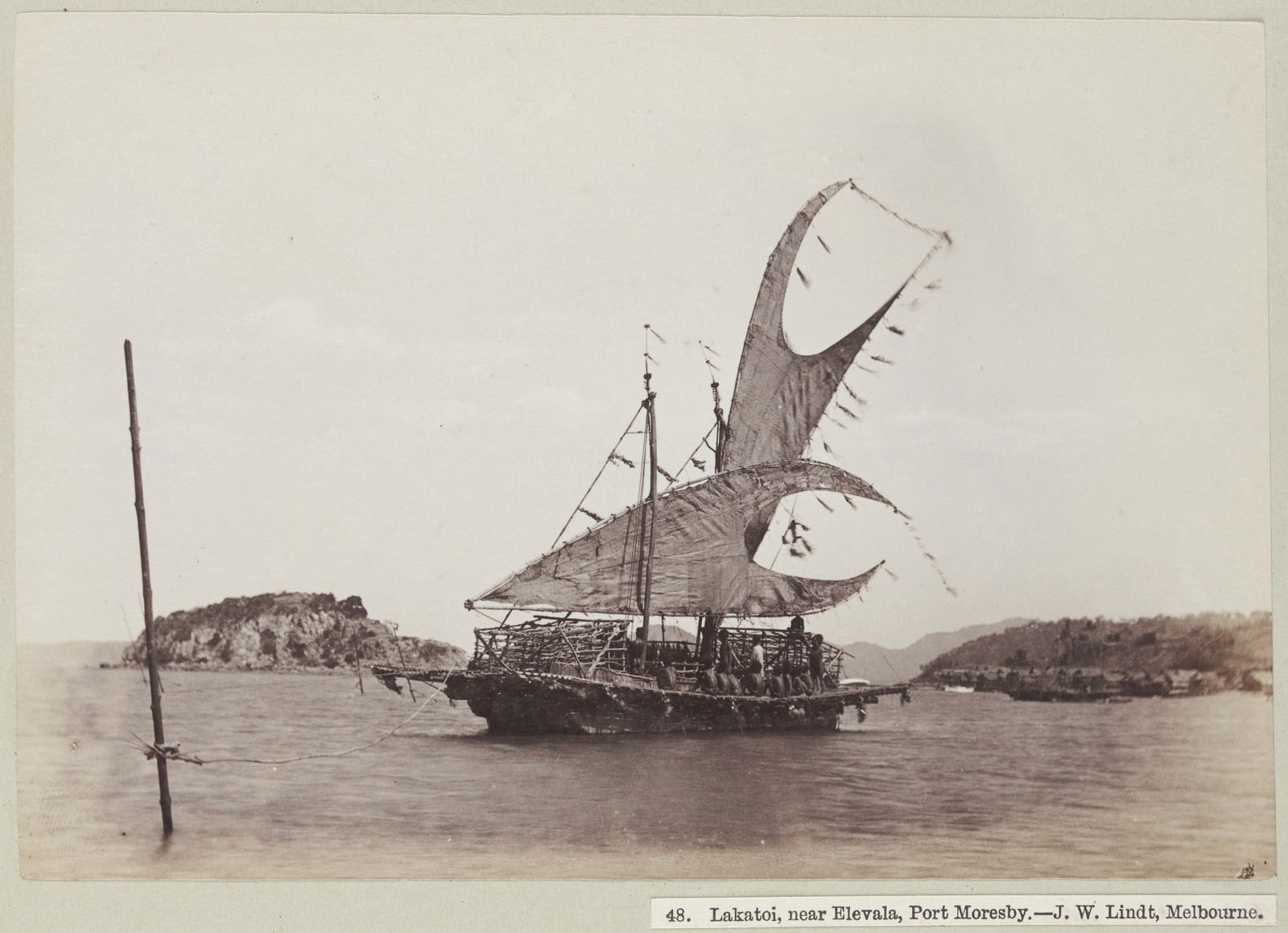 Lakatoi, near Elevala, Port Moresby from Picturesque New Guinea…