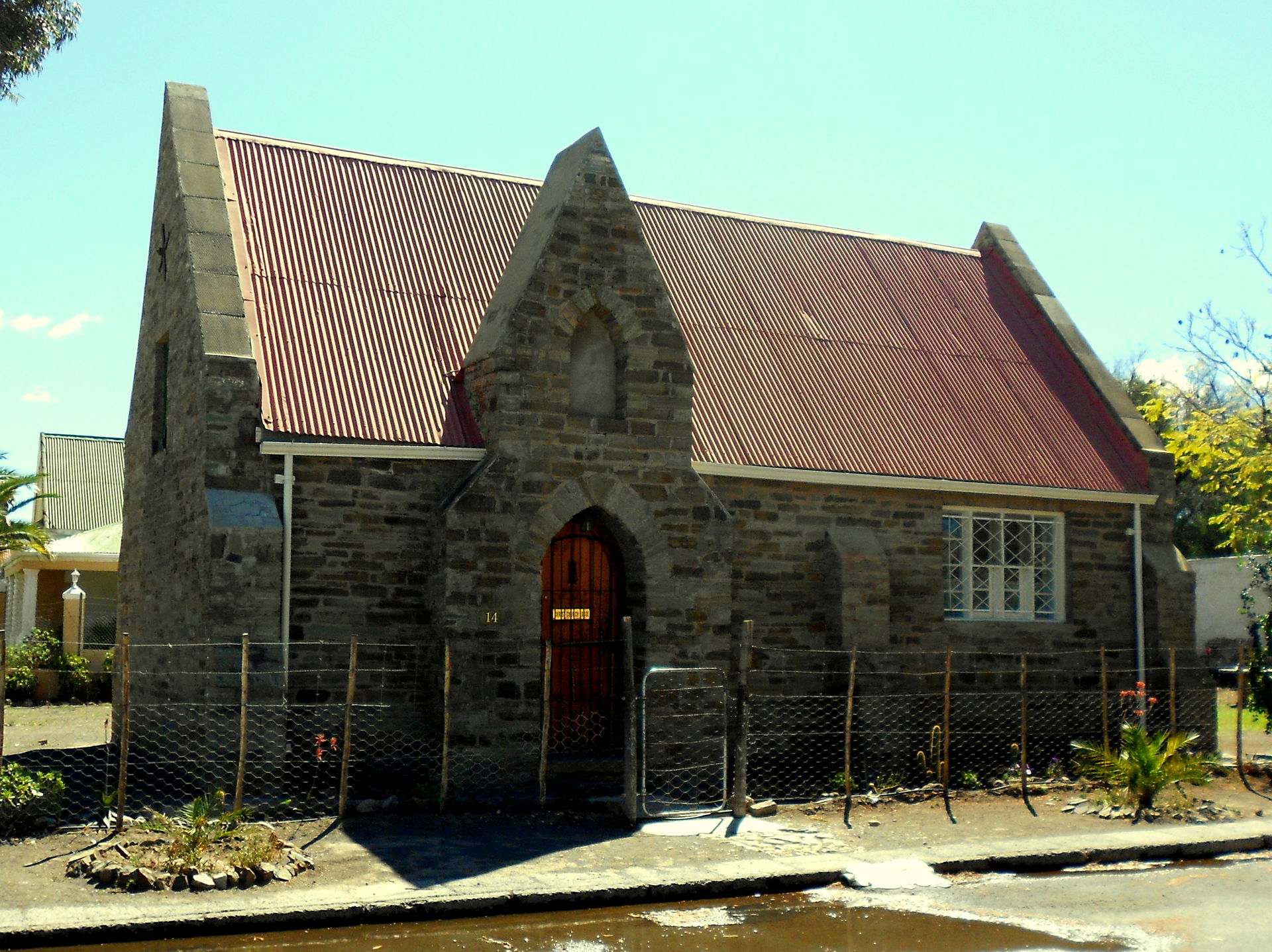 School Chapel, Beaufort Wes 1849. Designed by architect Sophy G…