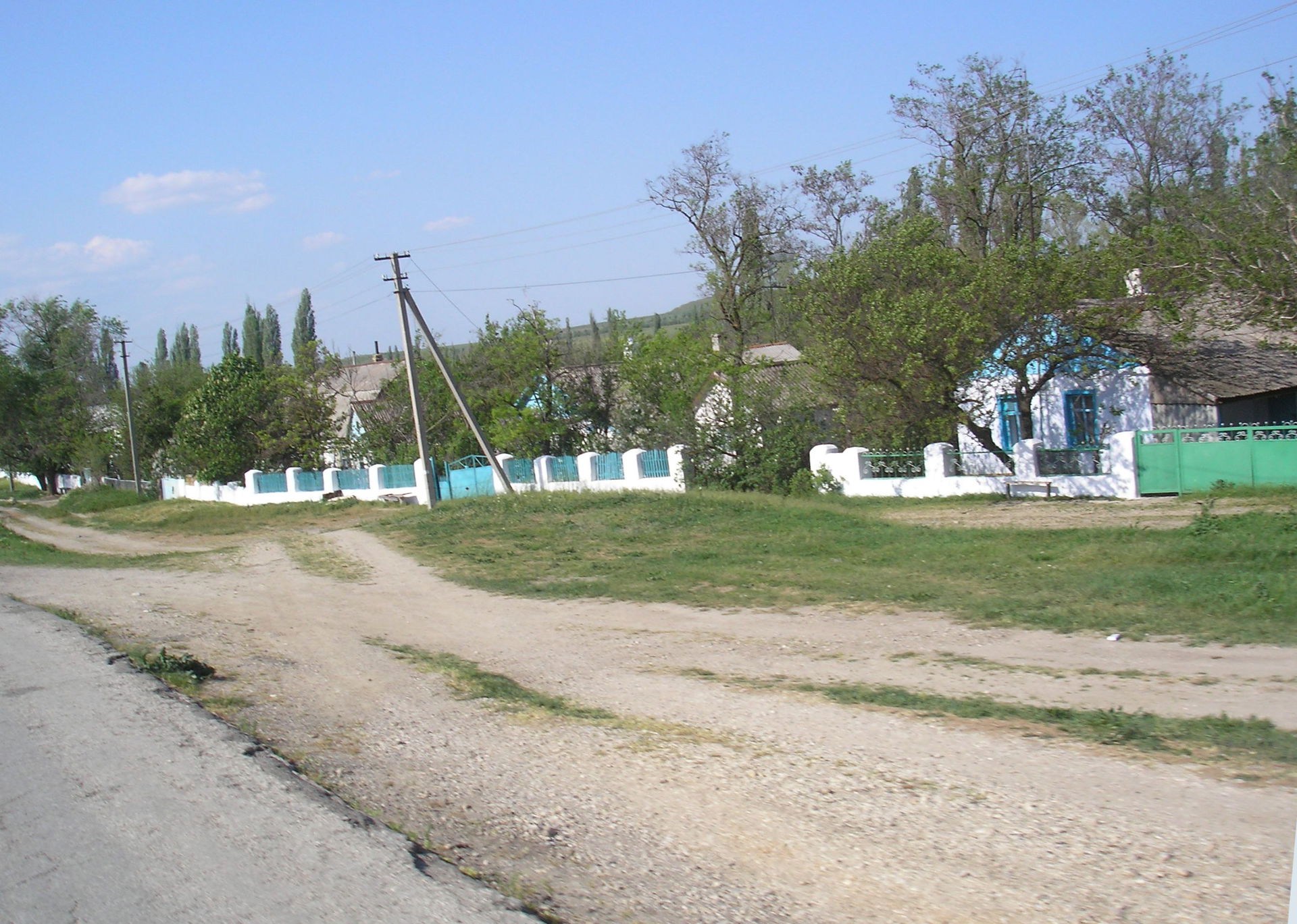Village Vladimirovka, Belogorsky region, Crimea.