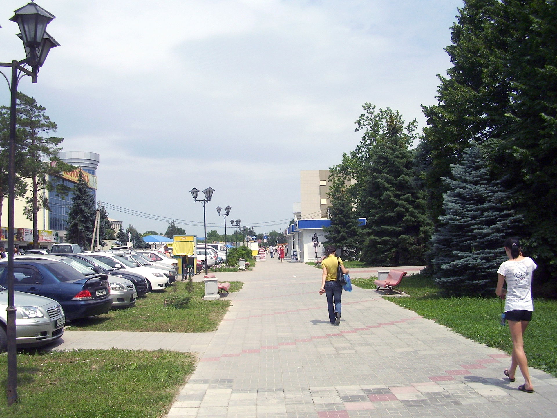 Тимашёвск. В центре города.