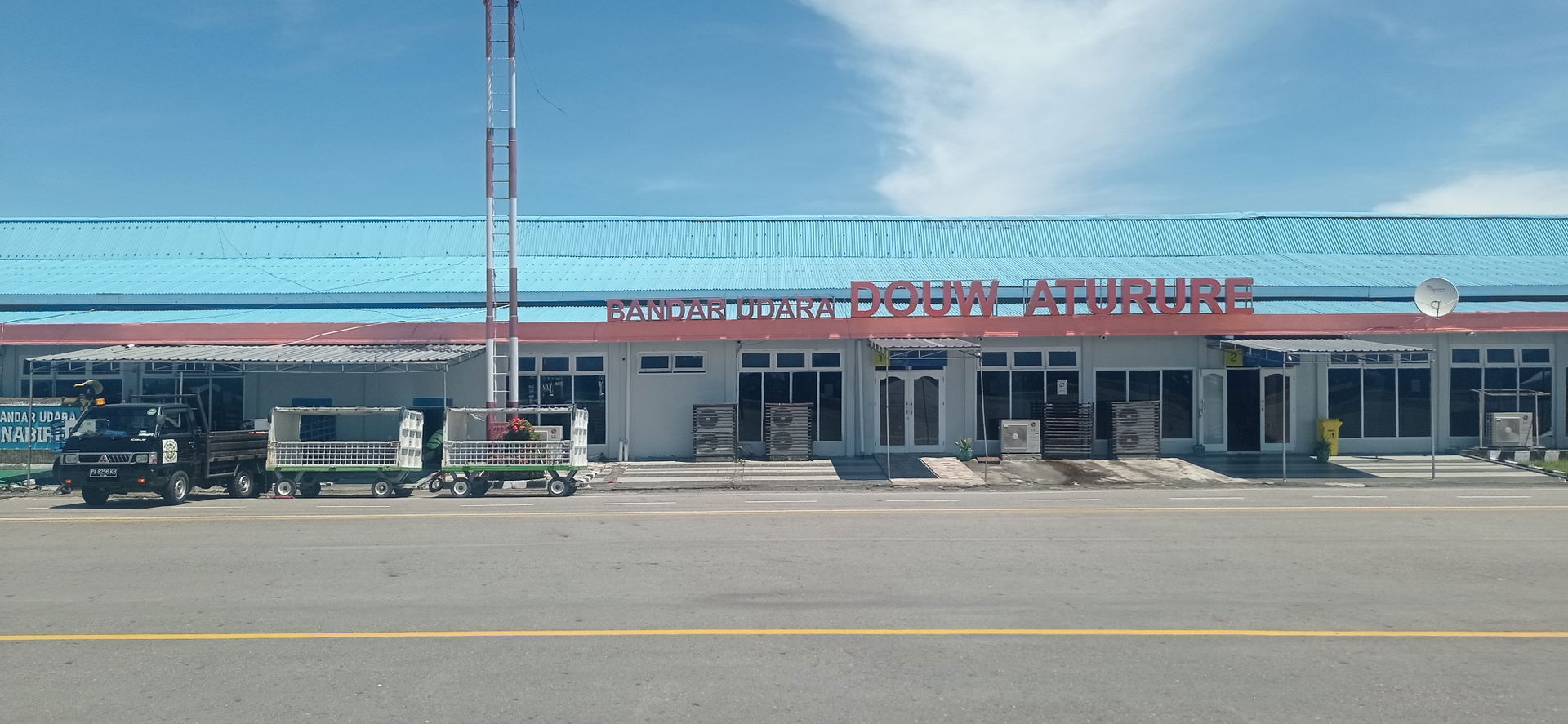 Exterior building of NBX airport