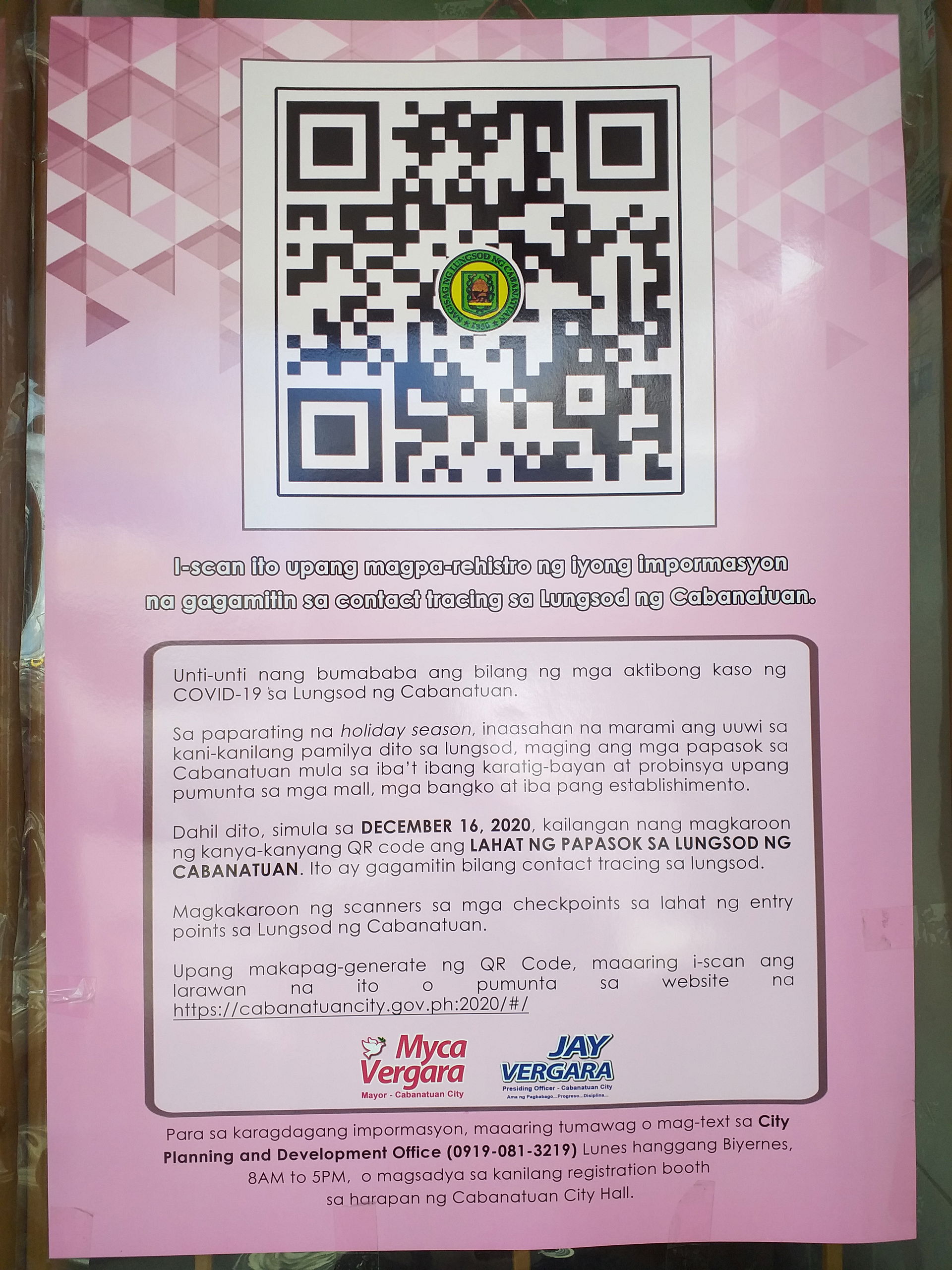 We value your safety! 🤍 Please scan the posters with the QR co…