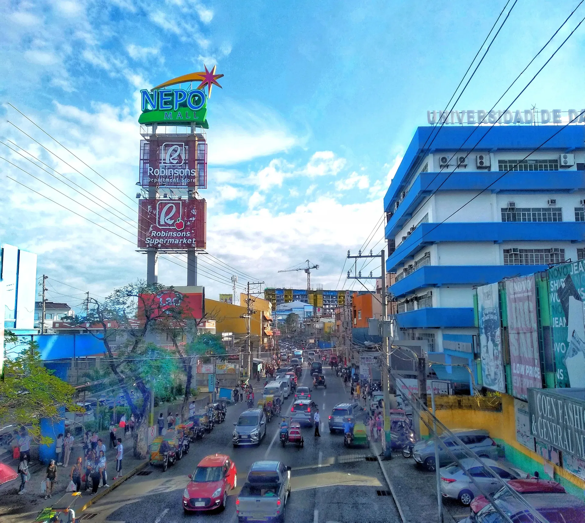 Arellano Street, Overlooking Dagupan City Downtown Skyline, Cen…