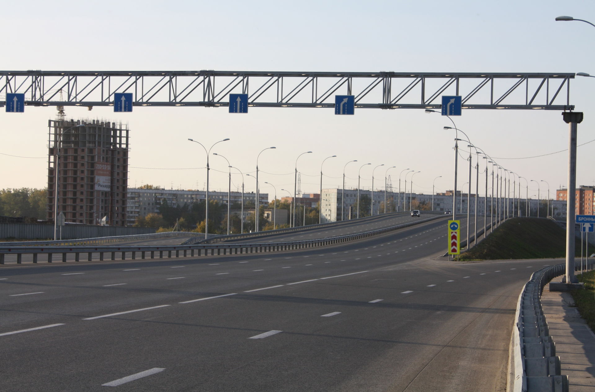 Sovetskoye Highway, Novosibirsk, Russia.