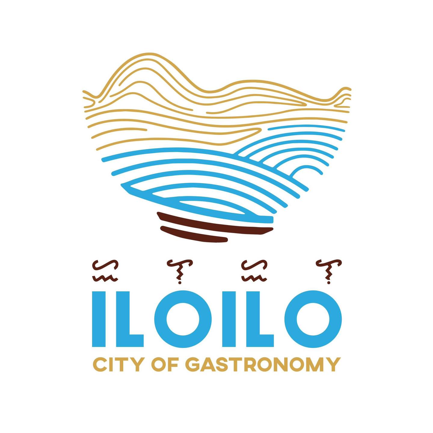 Logo of Iloilo City for UNESCO Creative City of Gastronomy