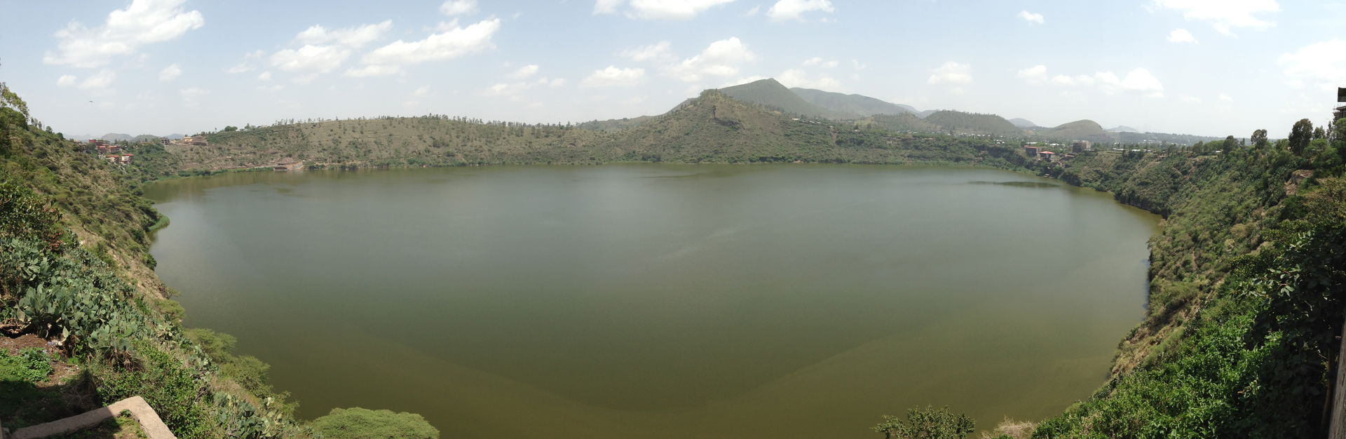 Panorama of Lake Bishoftu