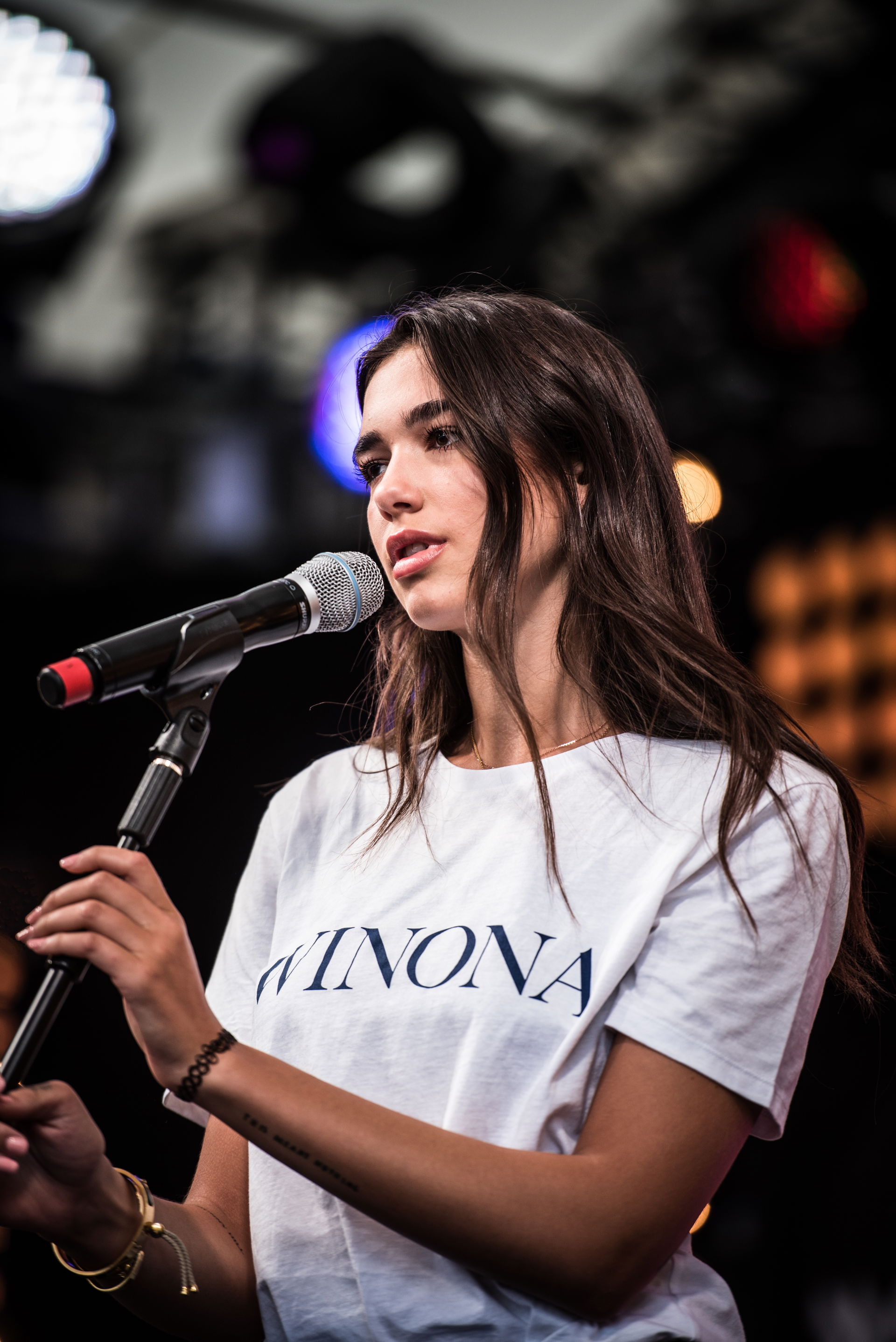 British singer and songwriter Dua Lipa at the SWR3 New Pop Fest…