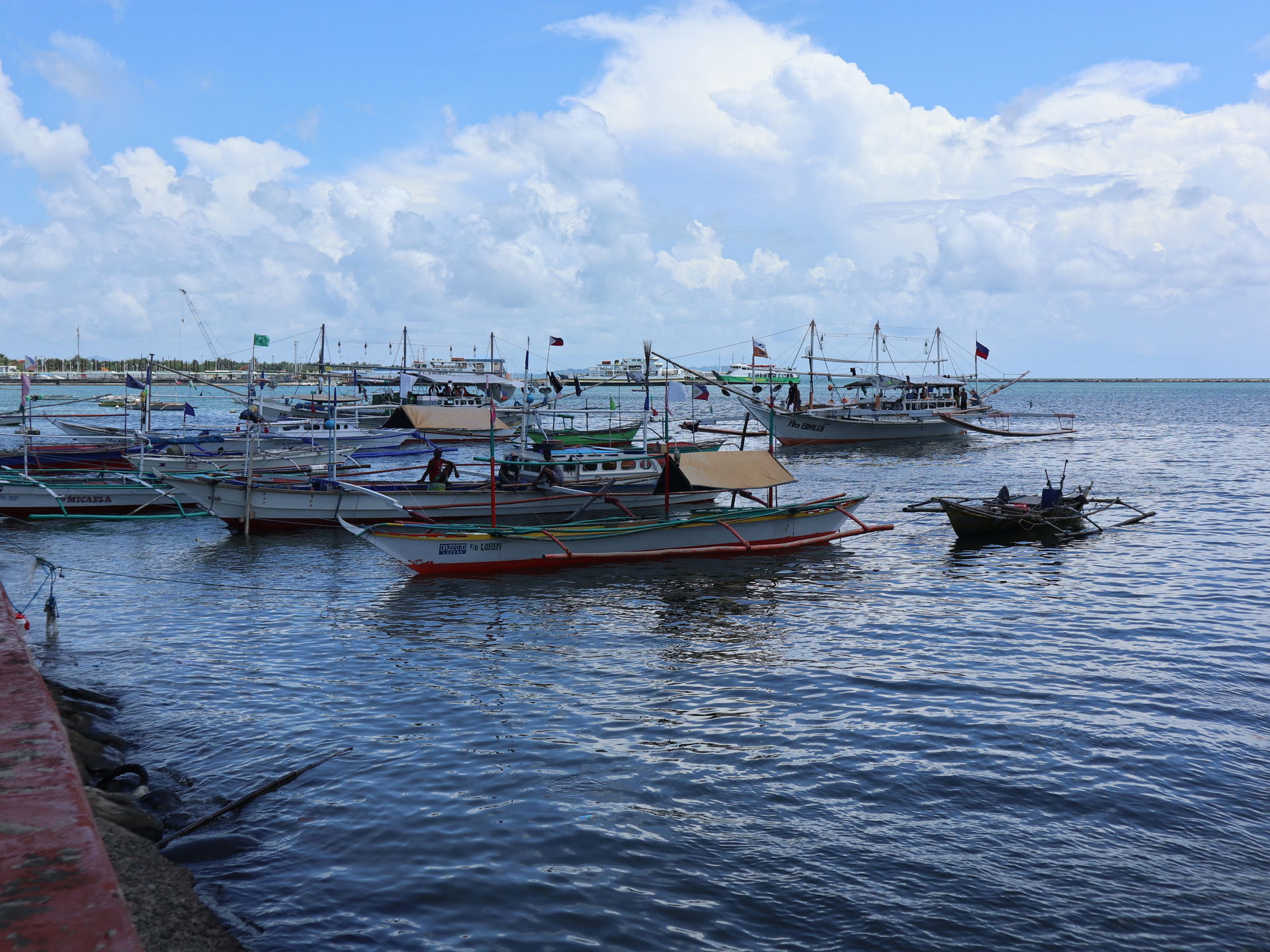 Boats in Port of Lucena, Dalahican, Lucena City, Quezon