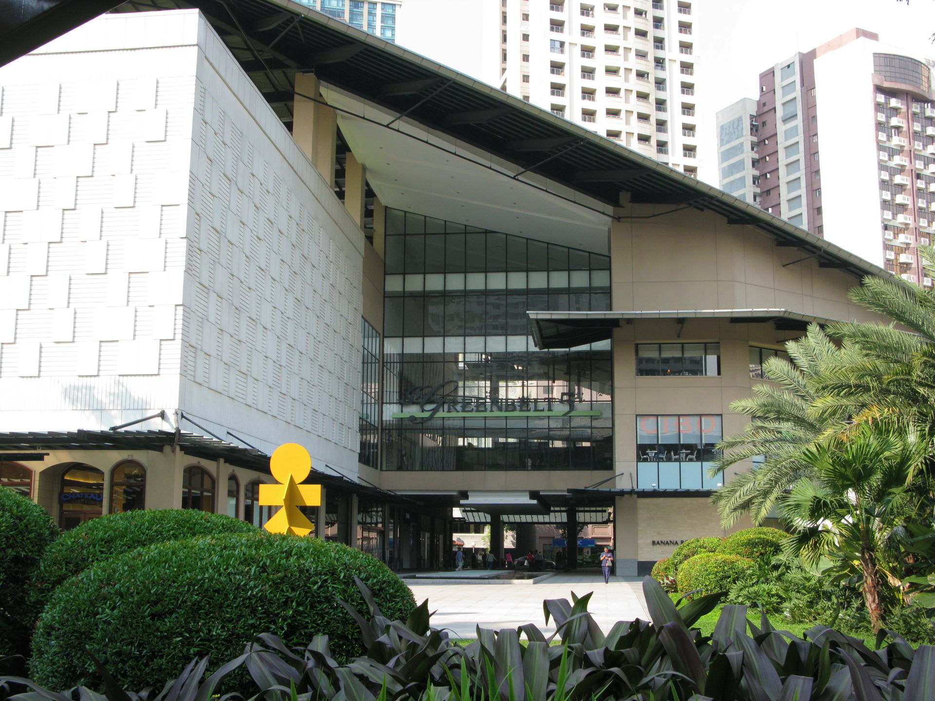 Greenbelt is a major shopping mall located at Ayala Center, Mak…