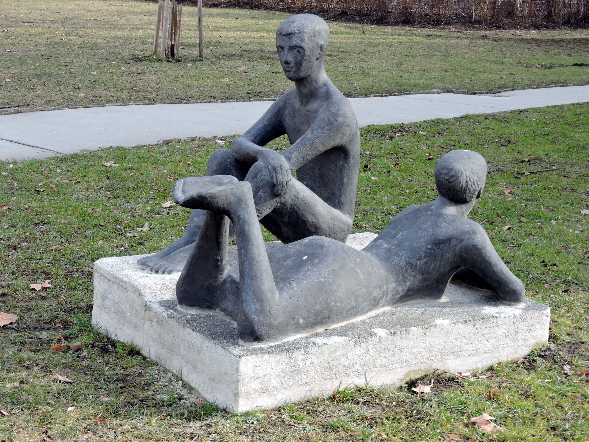 This is a photo of public art indexed in a public art catalogue…