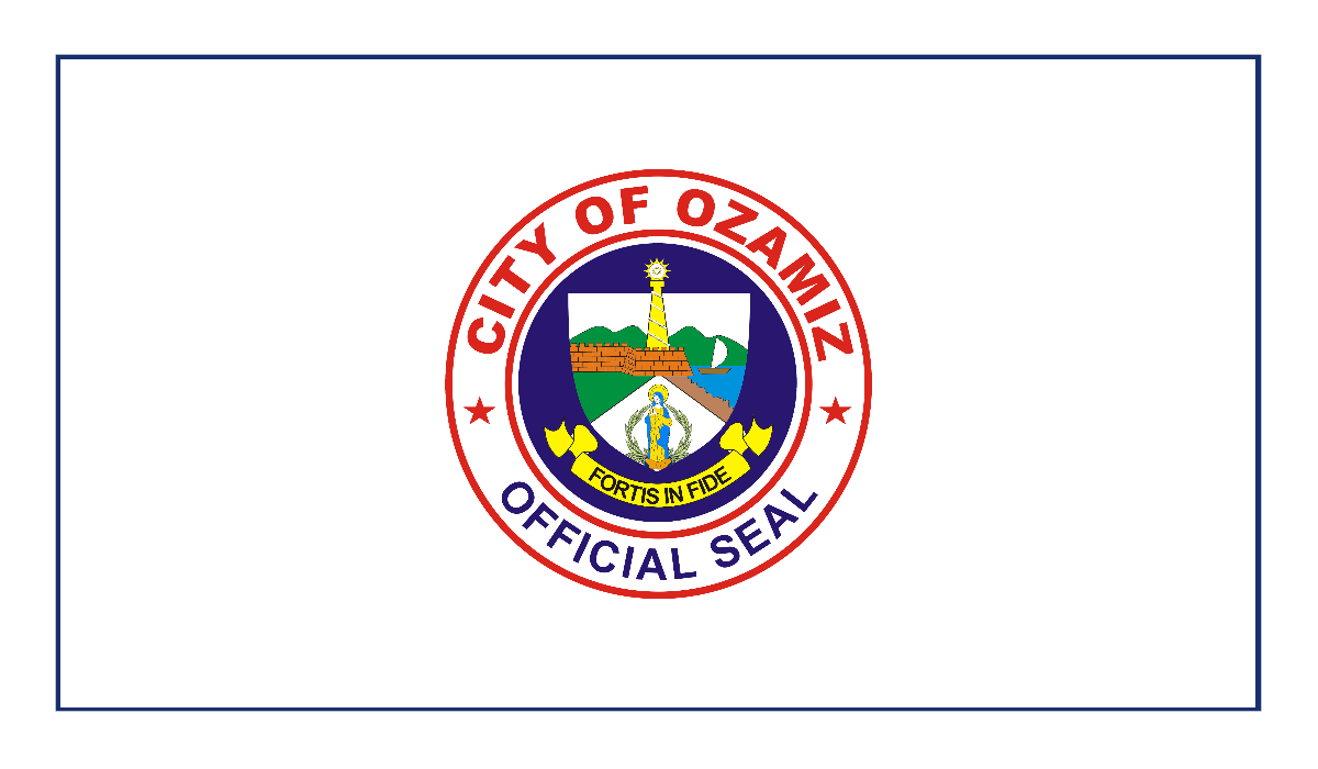 Flag of Ozamiz, Misamis Occidental. (The border is part of the …