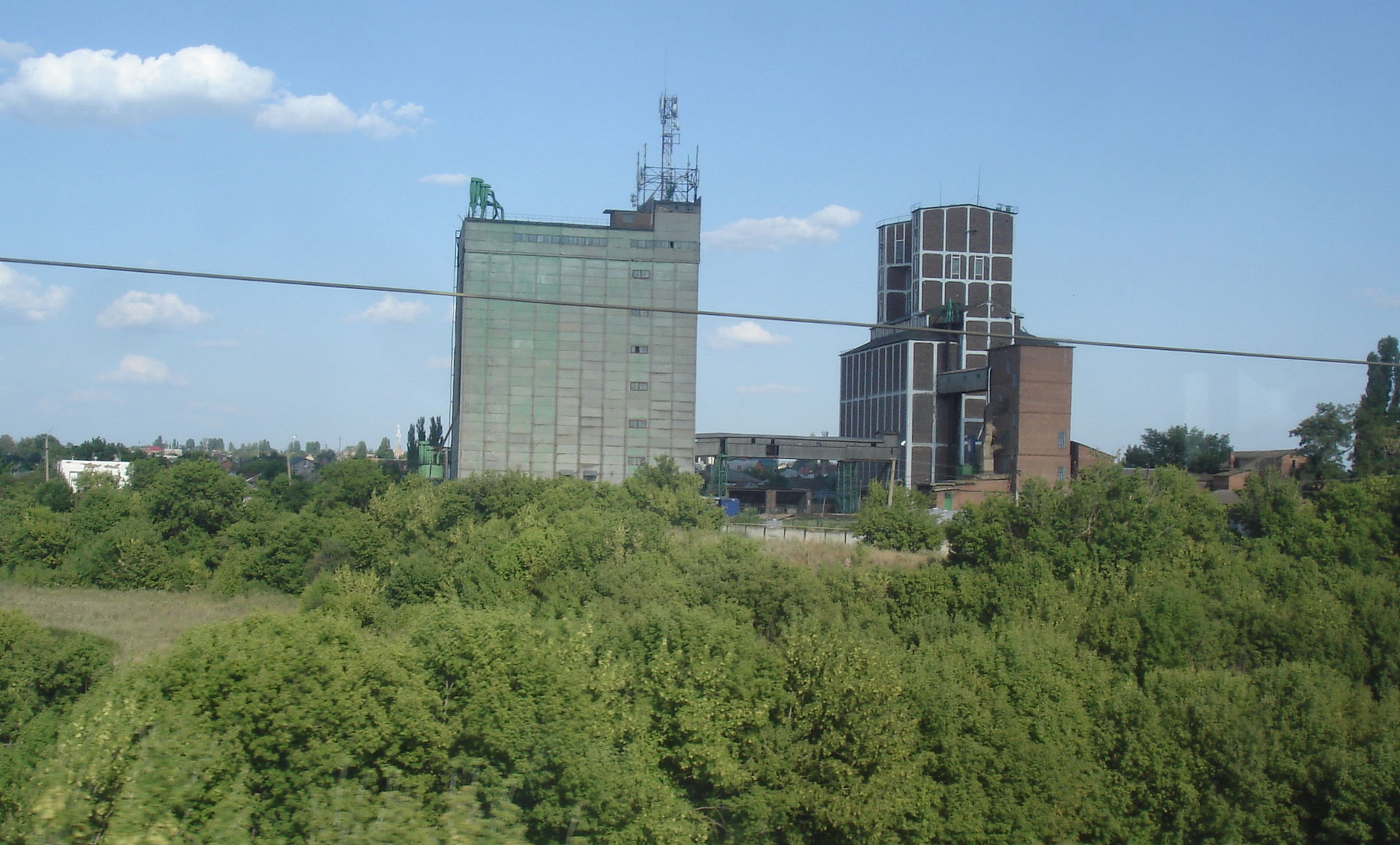 Элеватор в Миллерово
