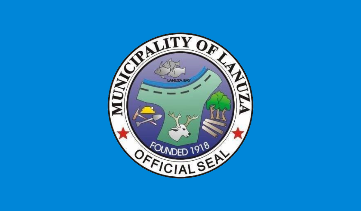 Flag of Lanuza, Surigao del Sur