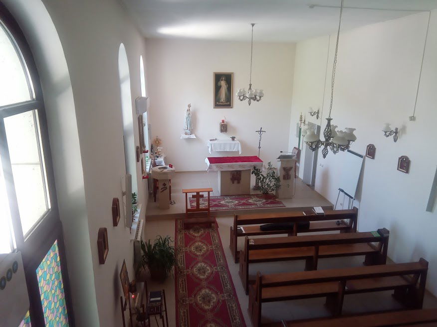 Kościół Kulsary prezbiterium