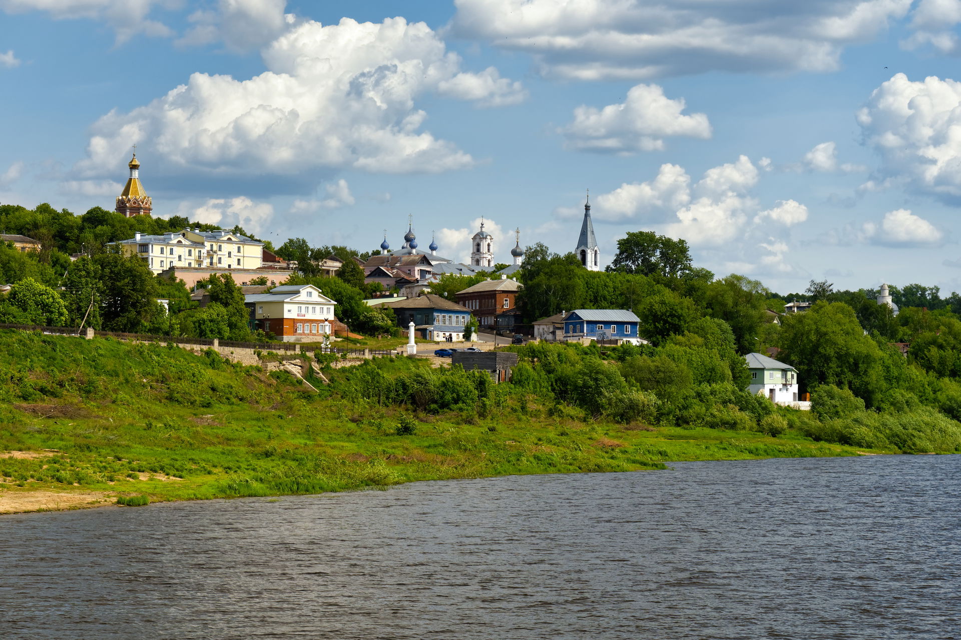 Oka River. Kasimov