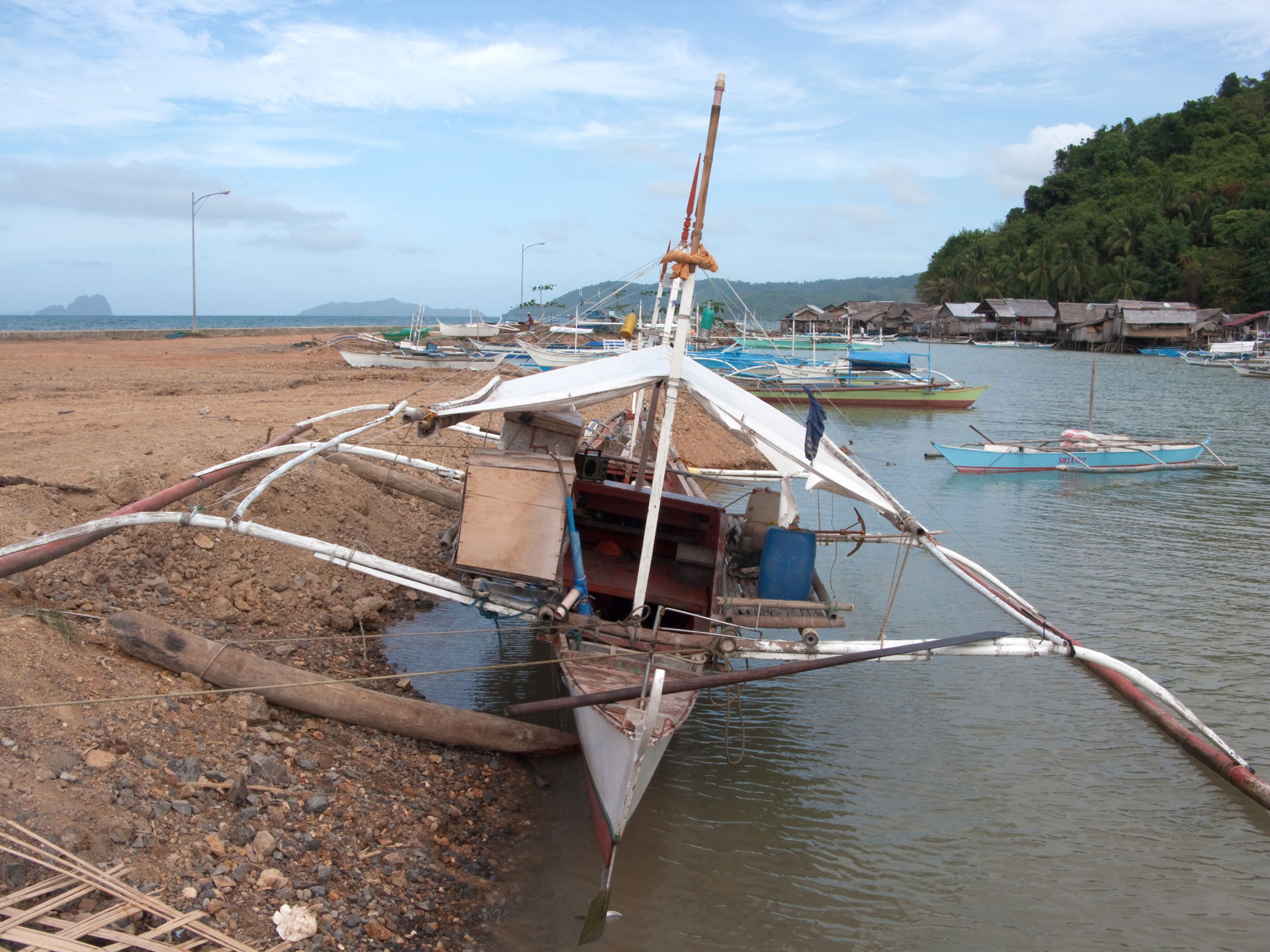 Boat. Taytay, Palawan, Philippines.